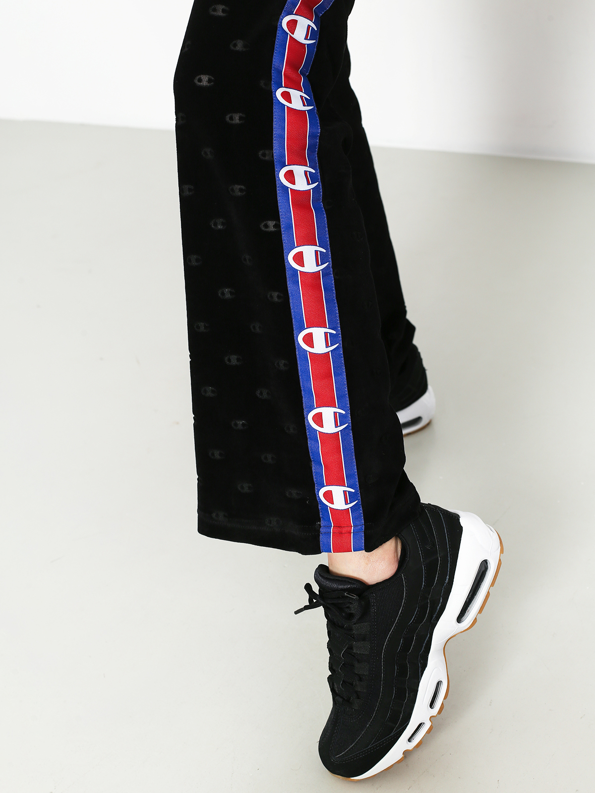 Spodnie Champion Wide Leg Pants Wmn (nbk)