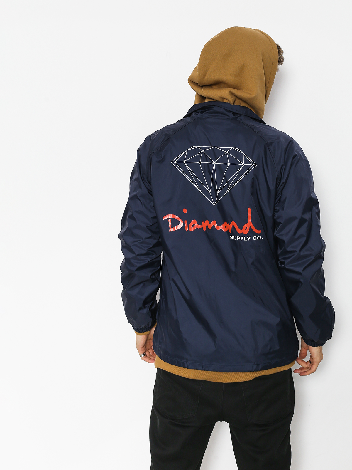 Kurtka Diamond Supply Co. Og Sign Coach (navy)