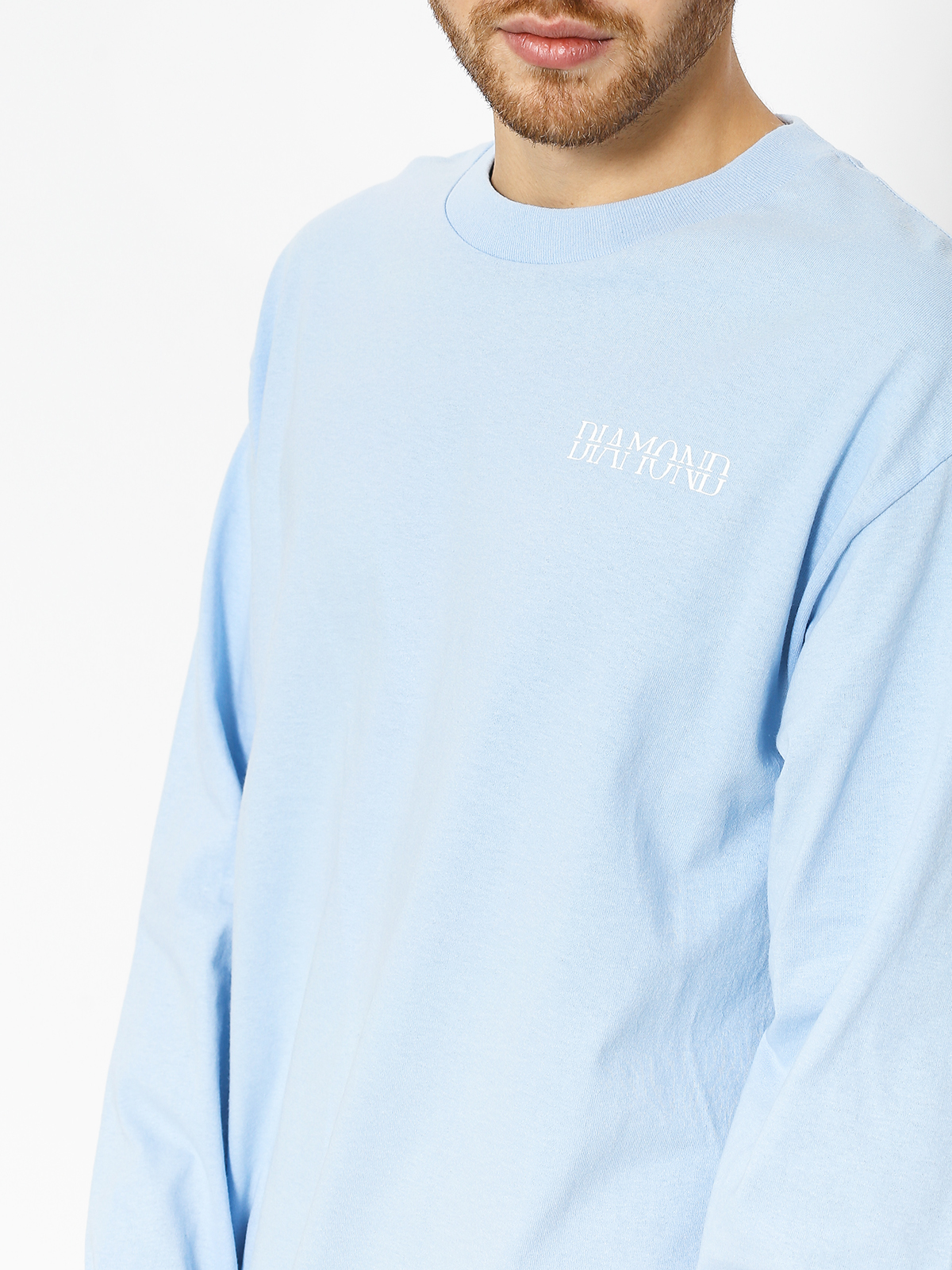 Longsleeve Diamond Supply Co. Split (powder blue)