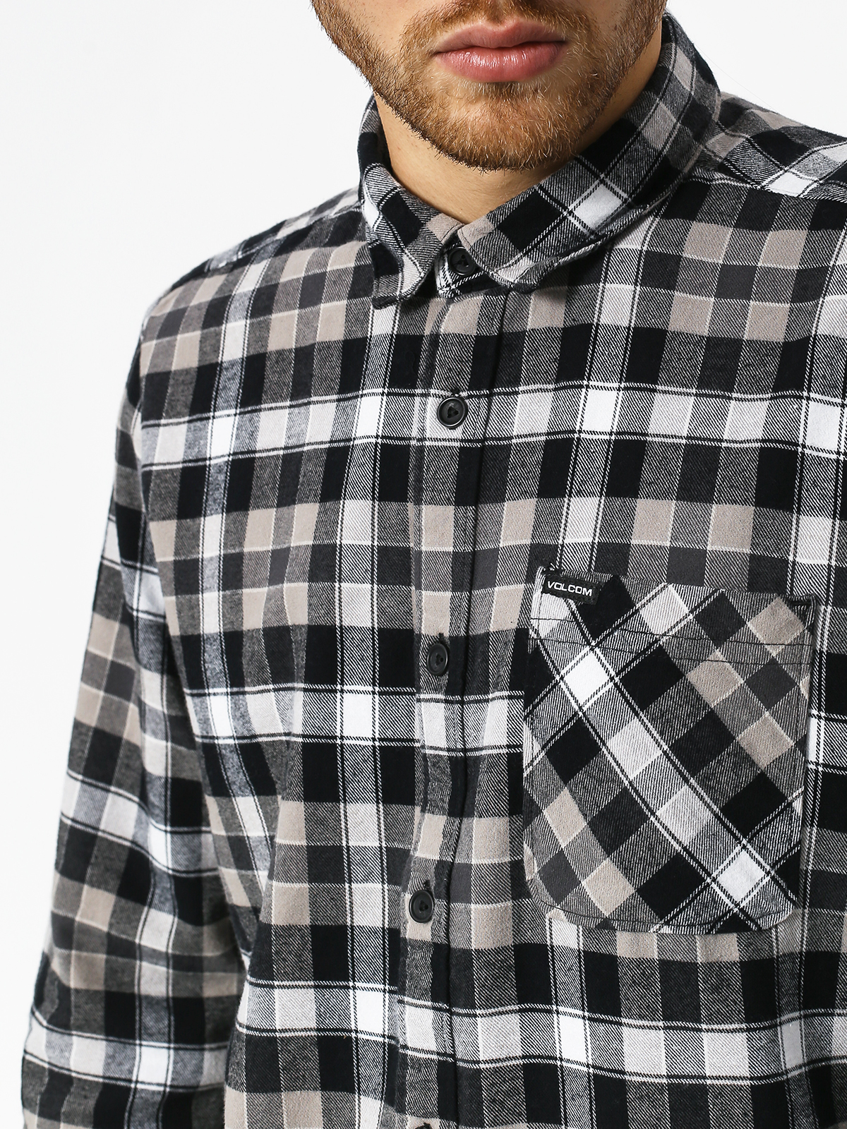 Koszula Volcom Caden Plaid (blk)