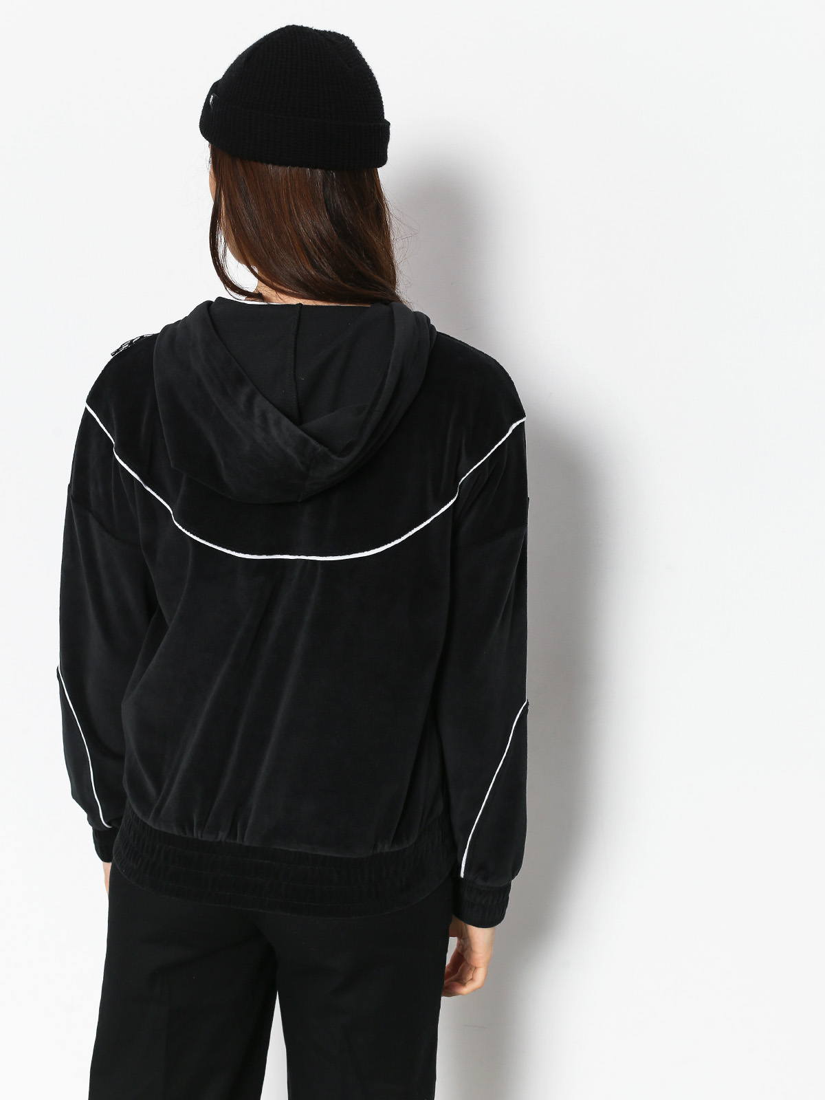 Bluza z kapturem Roxy Smouldering Flame ZHD Wmn (true black)