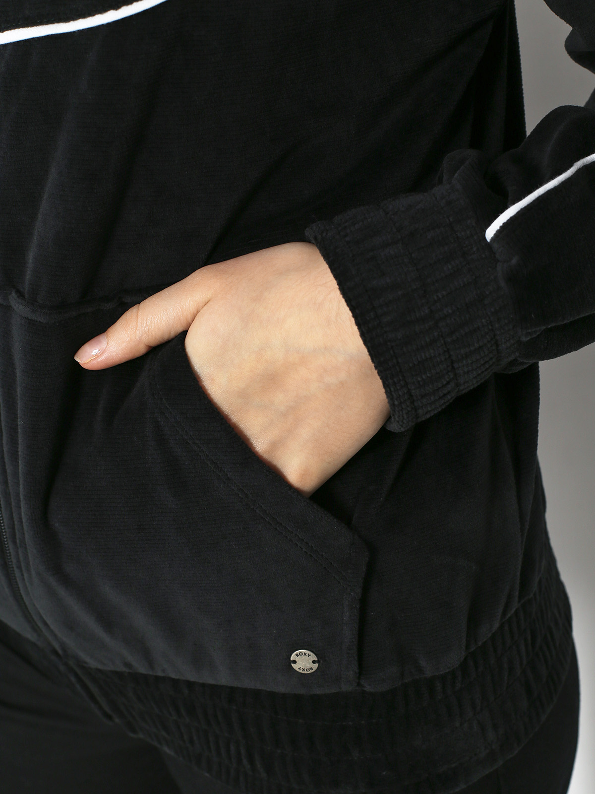 Bluza z kapturem Roxy Smouldering Flame ZHD Wmn (true black)