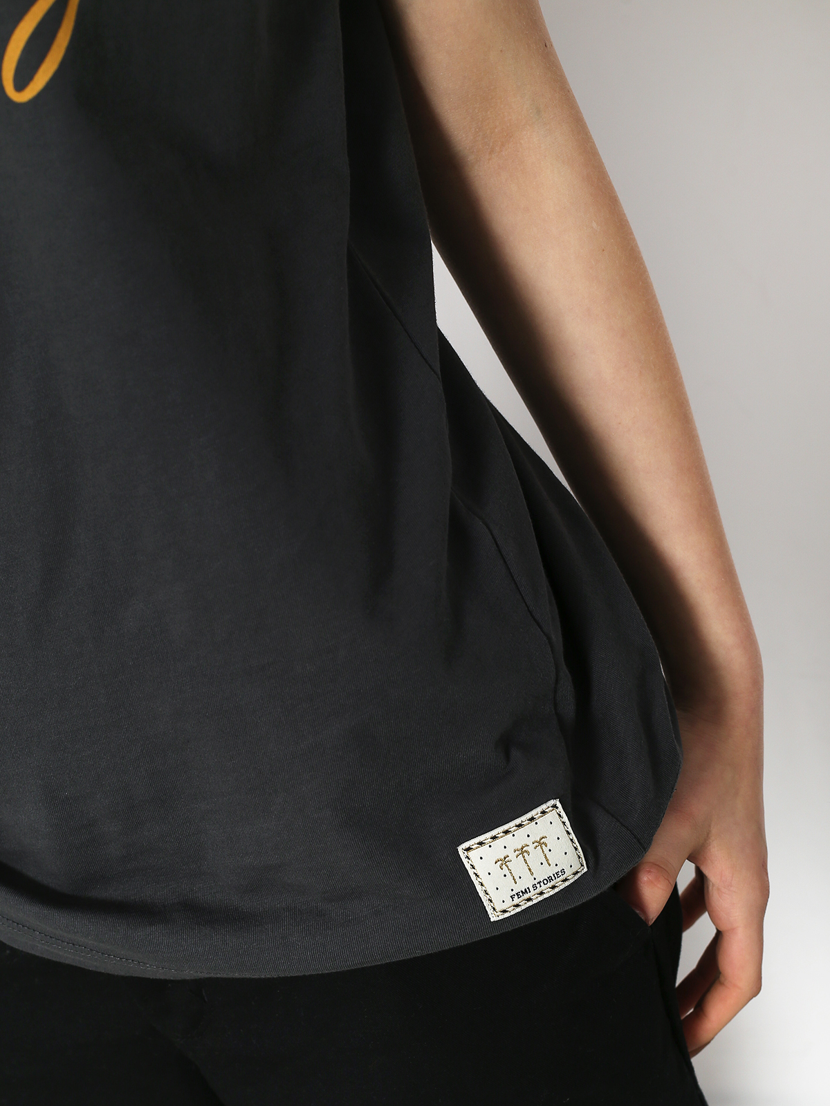 T-shirt Femi Stories Klark Wmn (wblk)