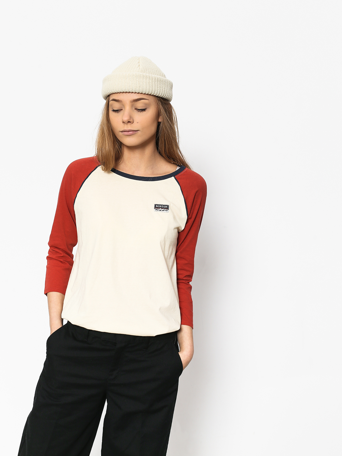 T-shirt Burton Bel Mar Raglan Wmn (canvas)