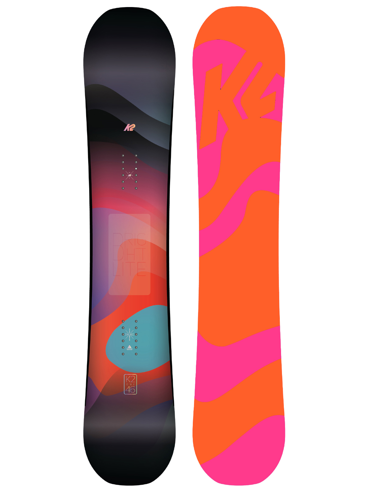 Damska Deska snowboardowa K2 Bright Lite (orange/pink)