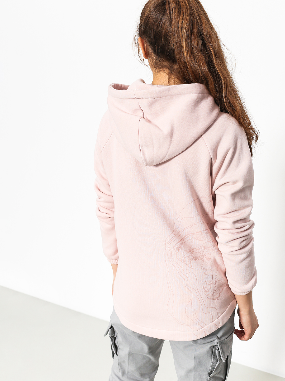 Bluza z kapturem Majesty Vixen Lady ZHD Wmn (powder pink)