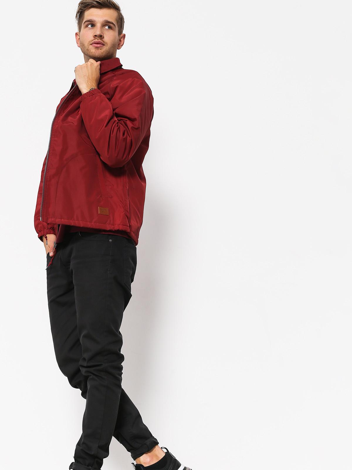 Kurtka Brixton Claxton Collar Sherpa (burgundy)