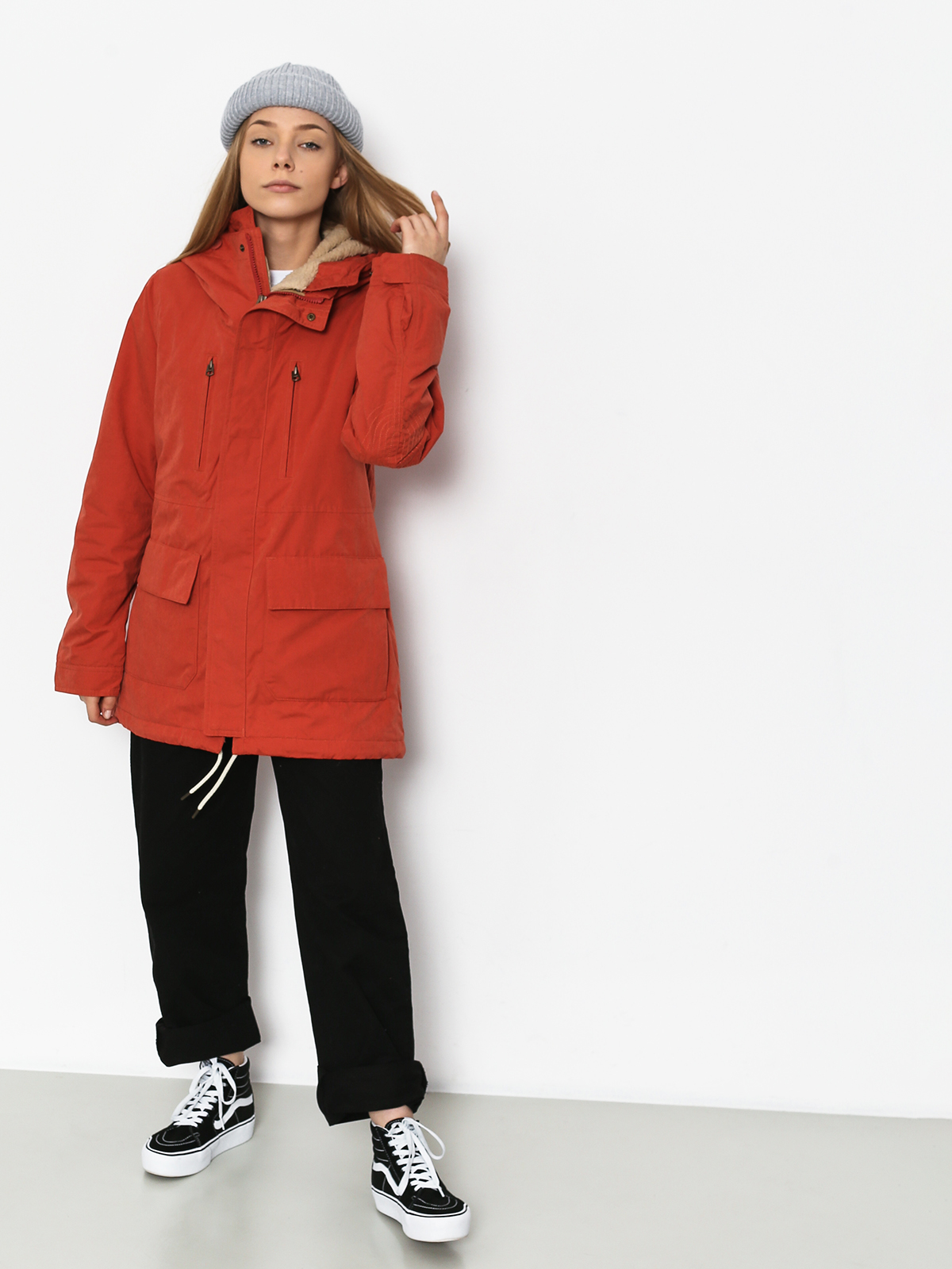 Kurtka Burton Albury Parka Wmn (hot sauce)