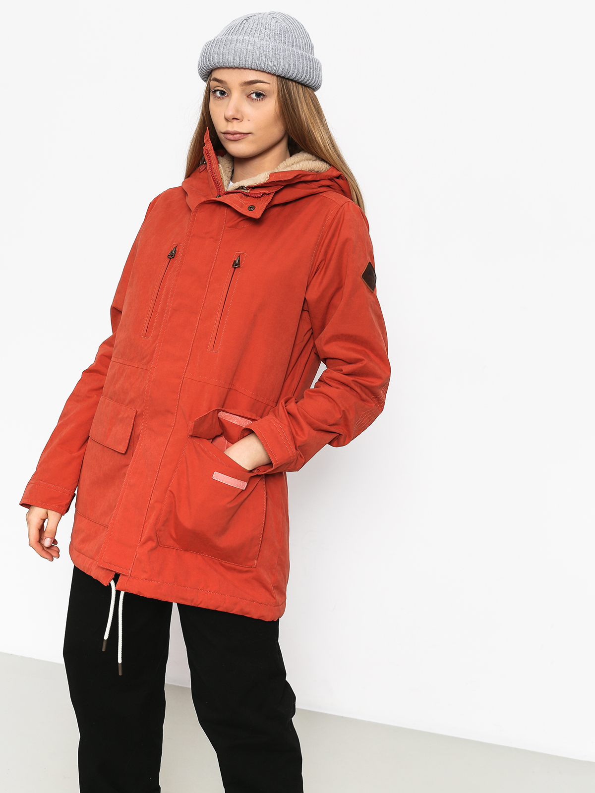 Kurtka Burton Albury Parka Wmn (hot sauce)