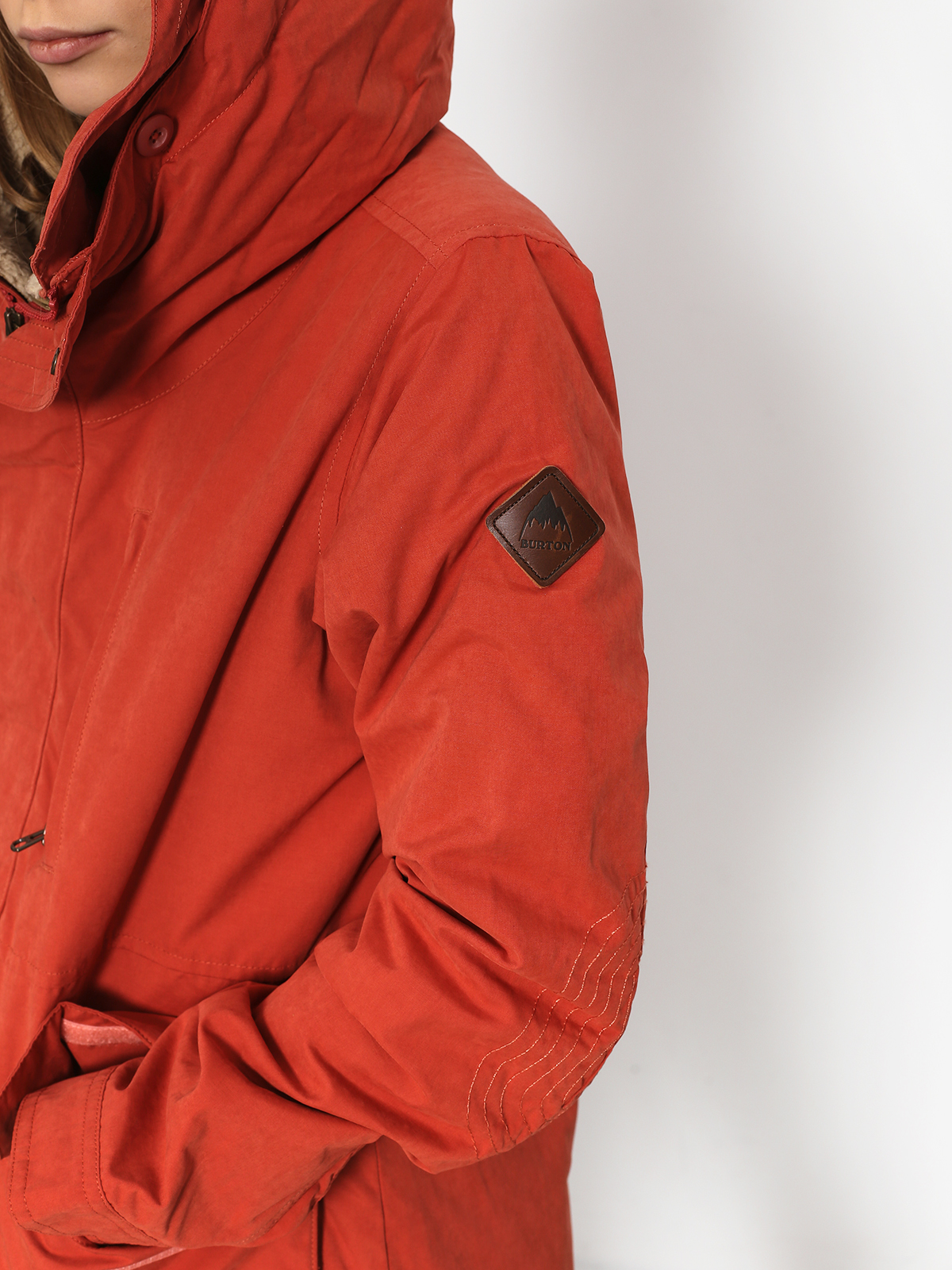 Kurtka Burton Albury Parka Wmn (hot sauce)