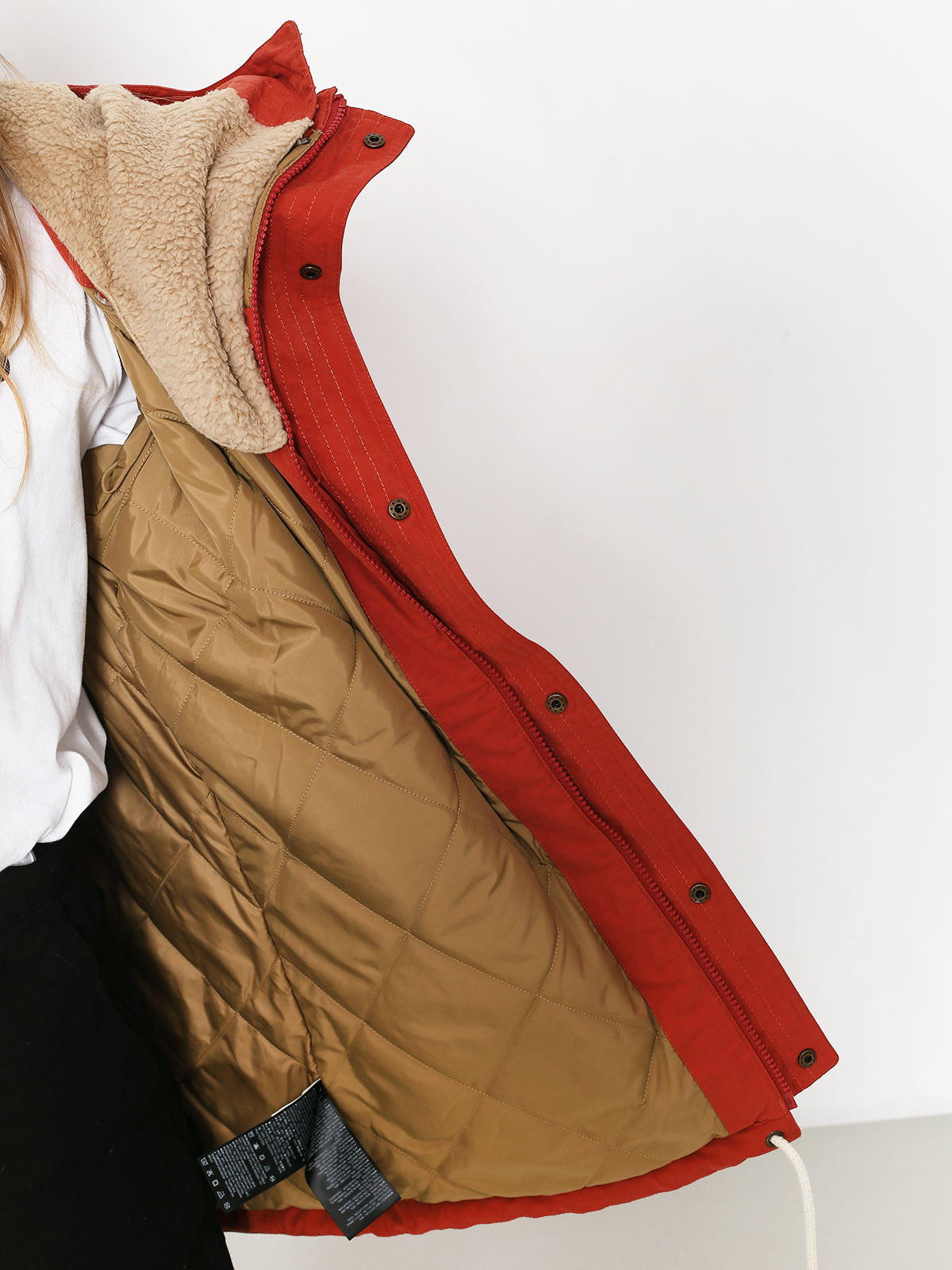 Kurtka Burton Albury Parka Wmn (hot sauce)