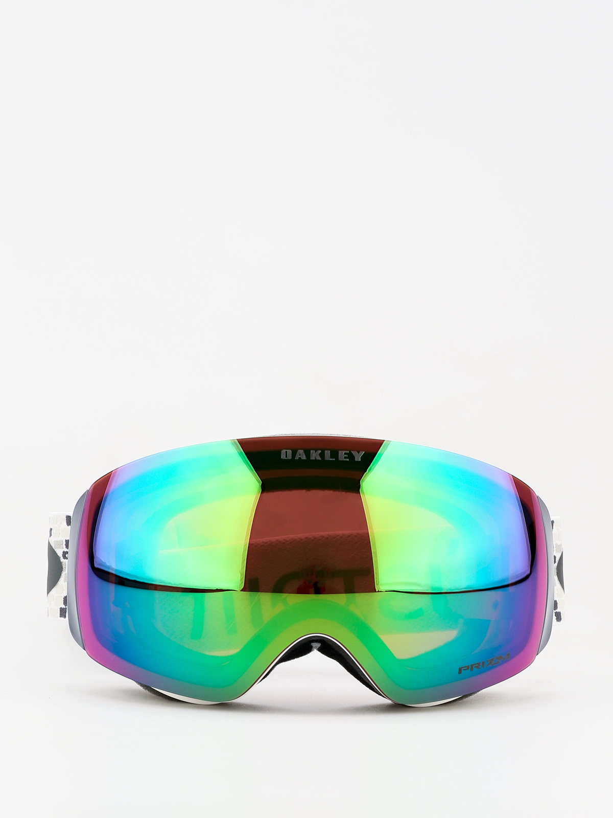 Gogle Oakley Flight Deck Xm (lv sig snowed in stealth/prizm snow jade iridium)