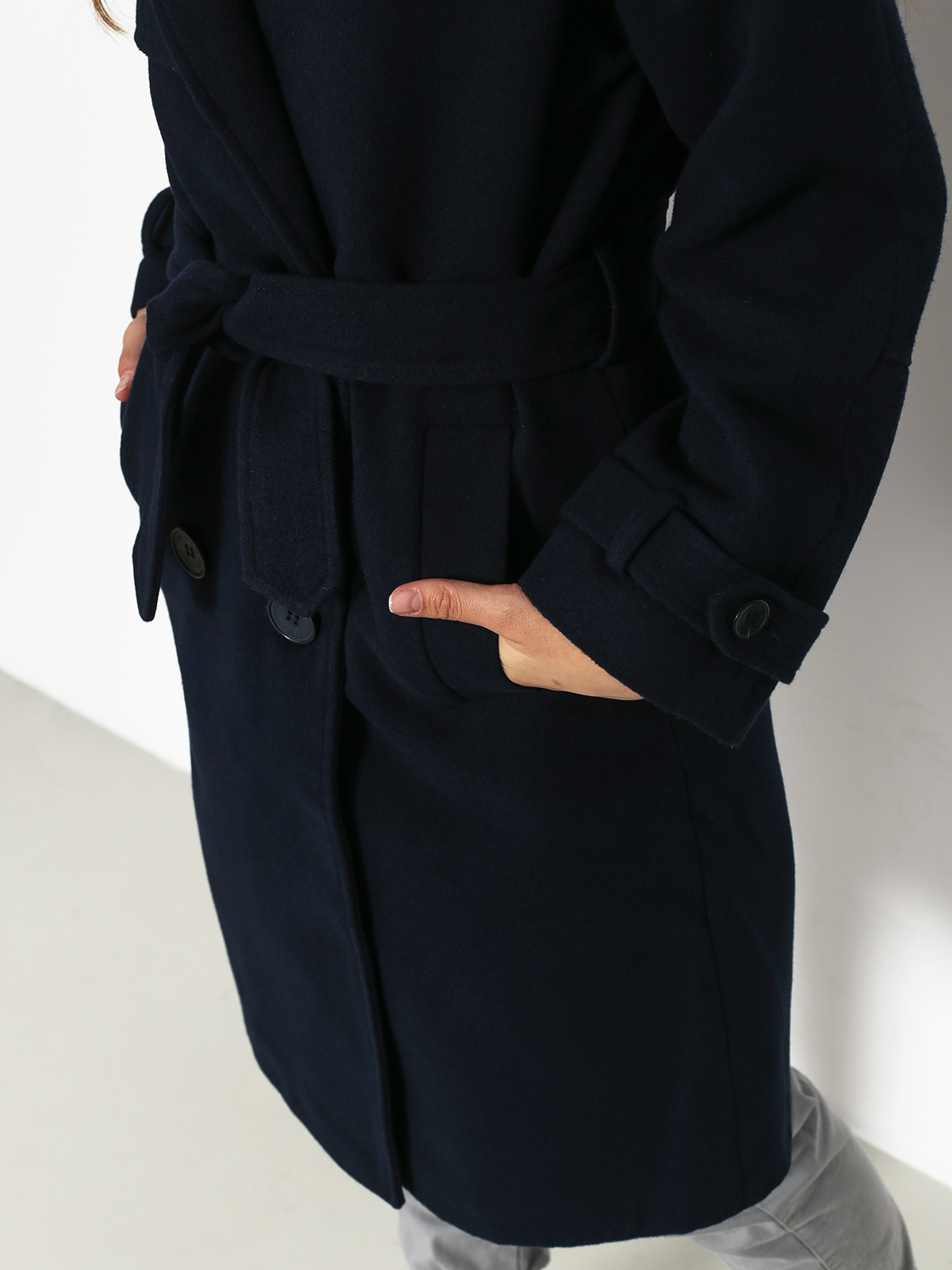 Płaszcz Femi Stories Desir Wmn (nvy)