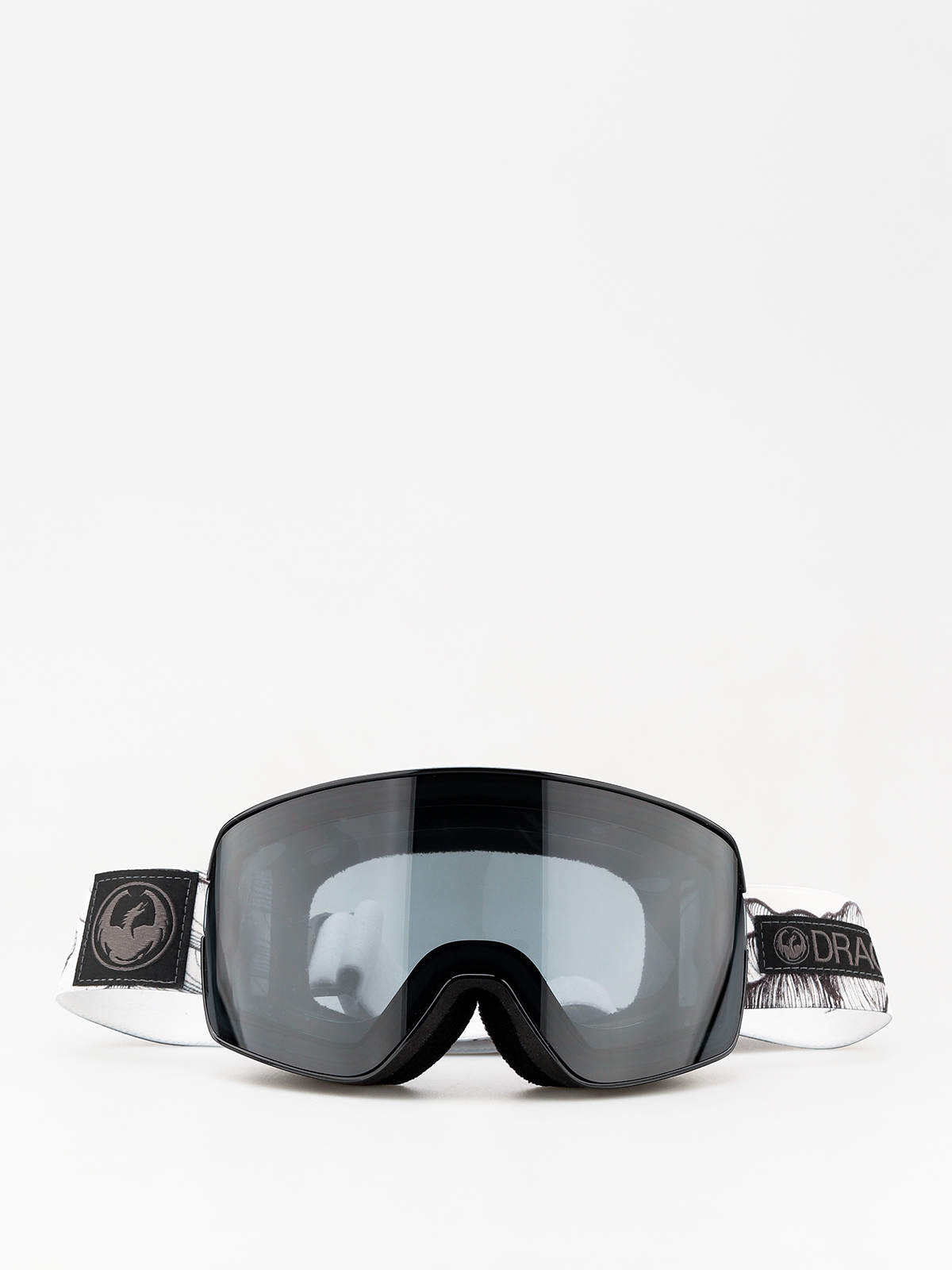 Gogle Dragon NFX2 (c.benchetler sig/dark smoke/lumalens red ion)