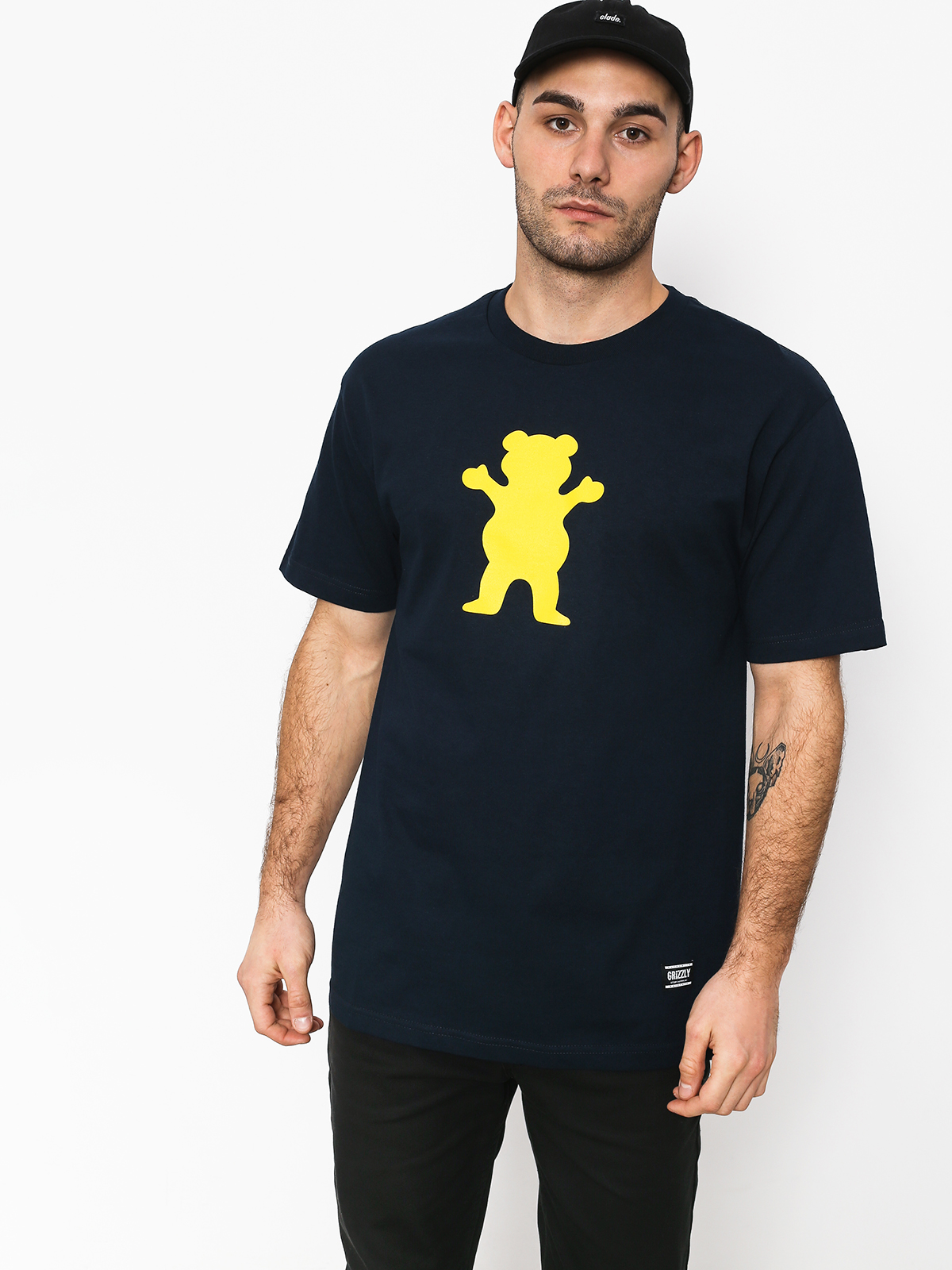 T-shirt Grizzly Griptape Og Bear Basic Tee (navy)