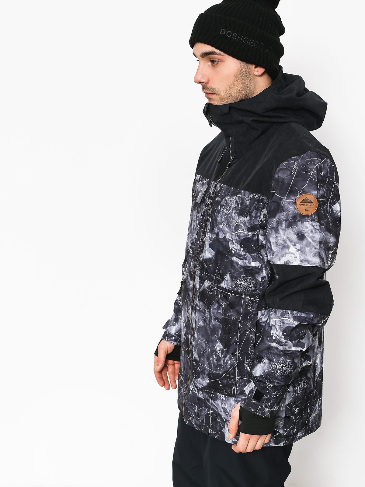 Męska Kurtka snowboardowa Quiksilver Arrow Wood (tannenbaum black)