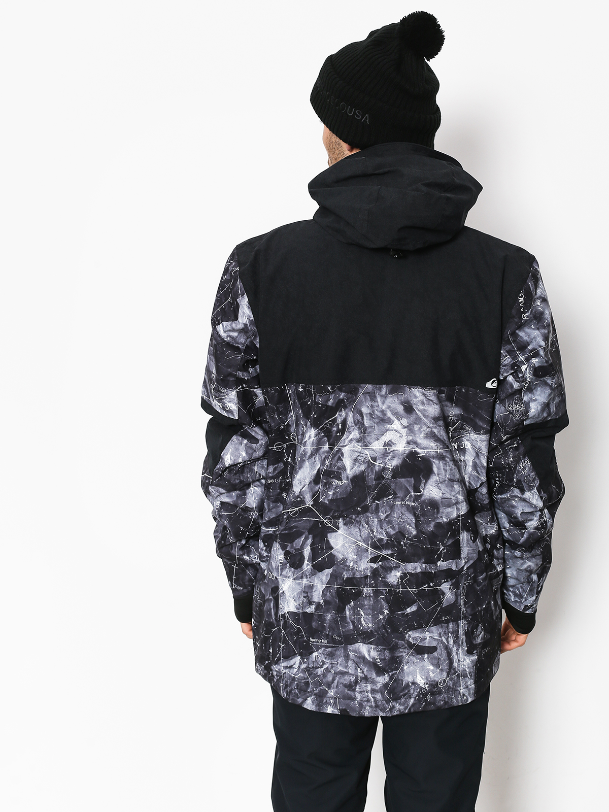 Męska Kurtka snowboardowa Quiksilver Arrow Wood (tannenbaum black)