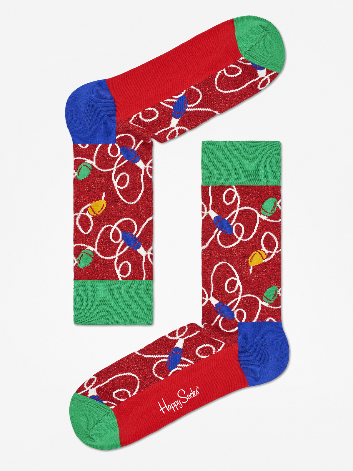 Skarpetki Happy Socks Holiday  Lights (red/green/blue)