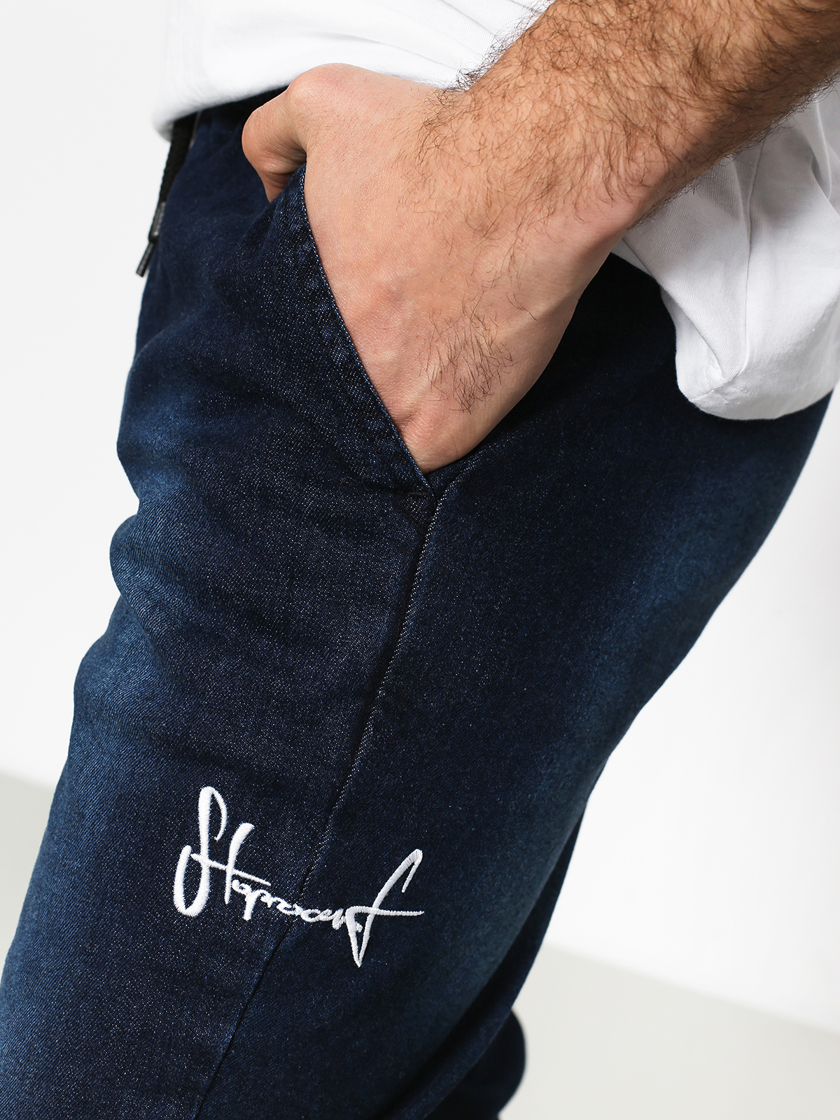 Spodnie Stoprocent Classic Jeans Joggers (dark blue)