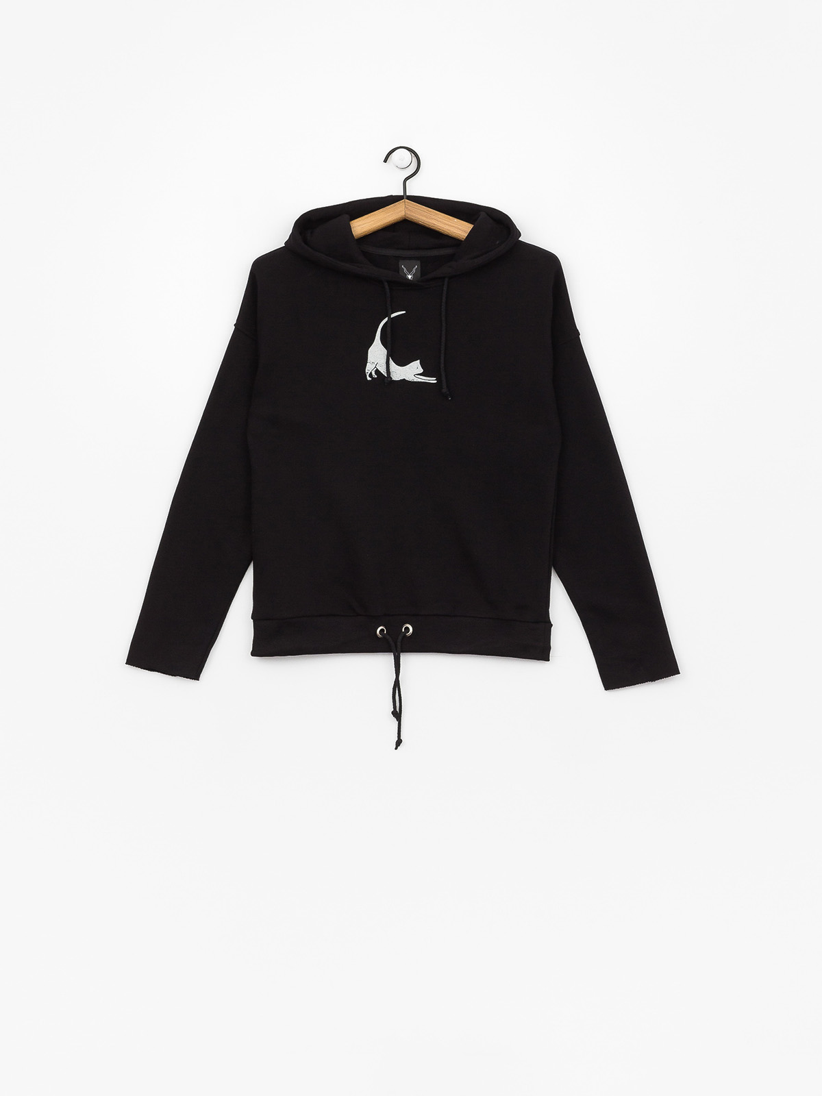 Bluza z kapturem The Hive Cat Wmn (black)