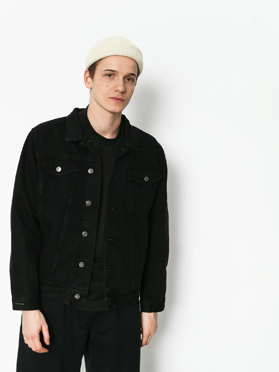 Kurtka The Hive Denim Trucker (black)