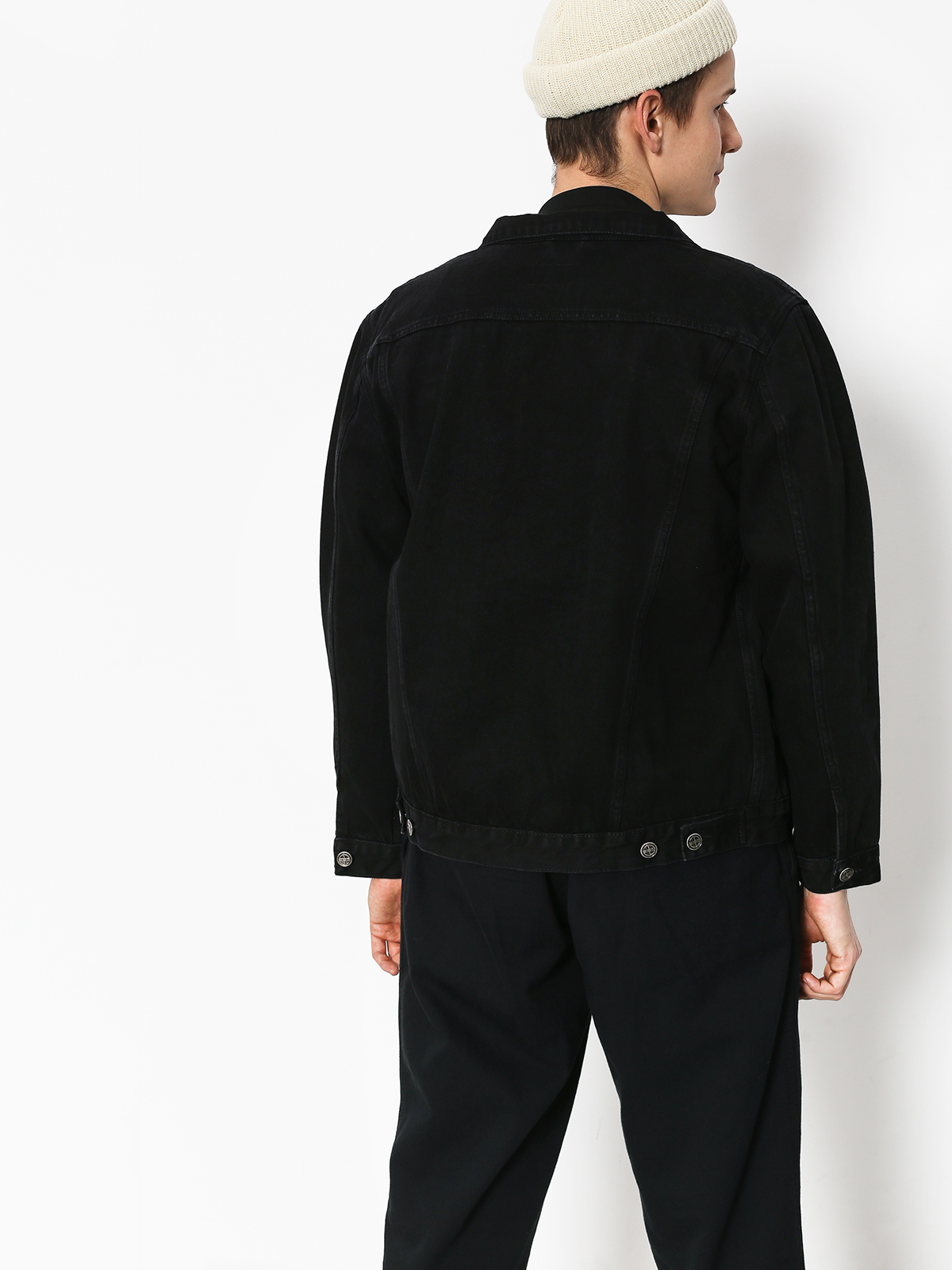 Kurtka The Hive Denim Trucker (black)