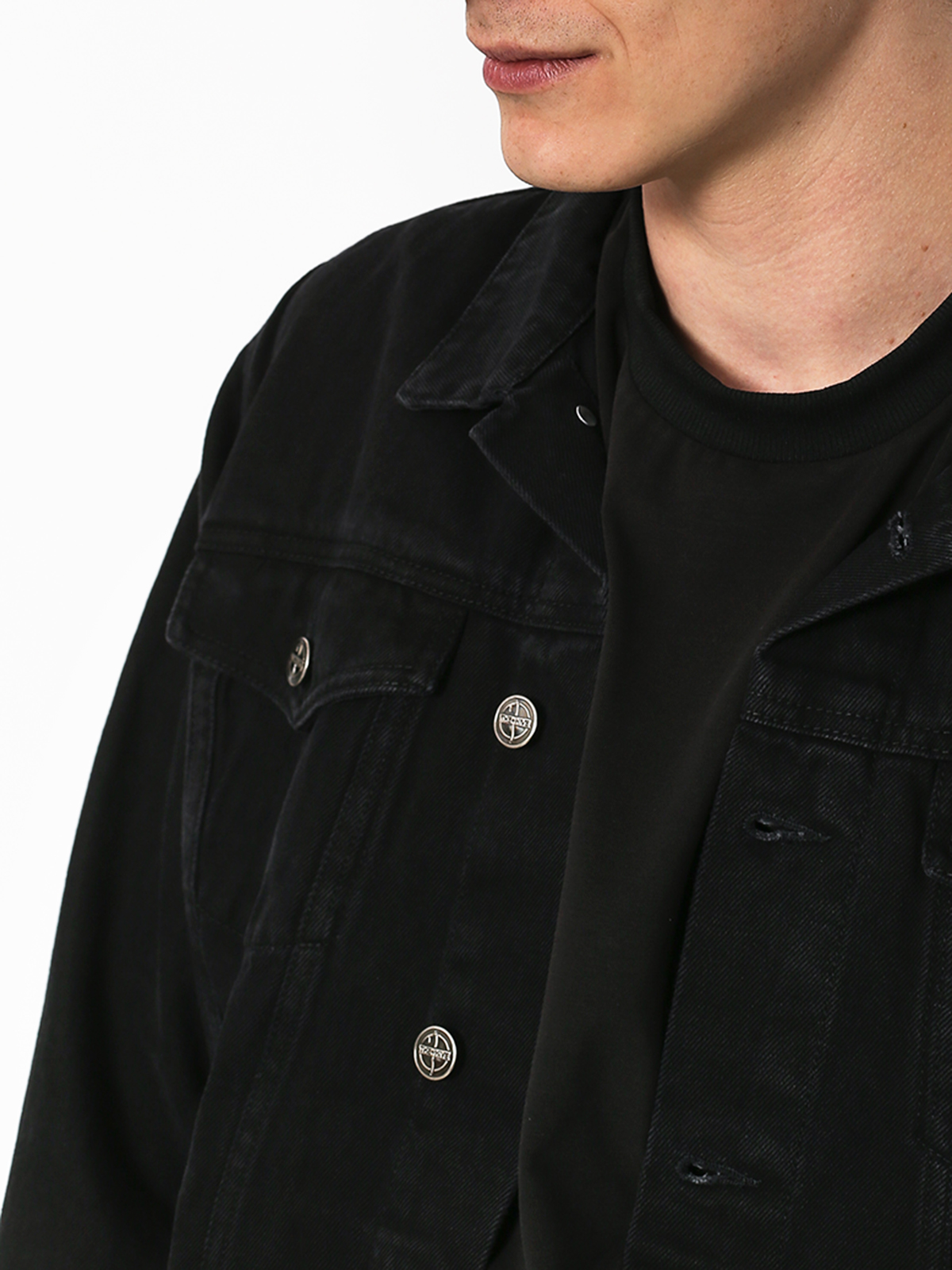 Kurtka The Hive Denim Trucker (black)
