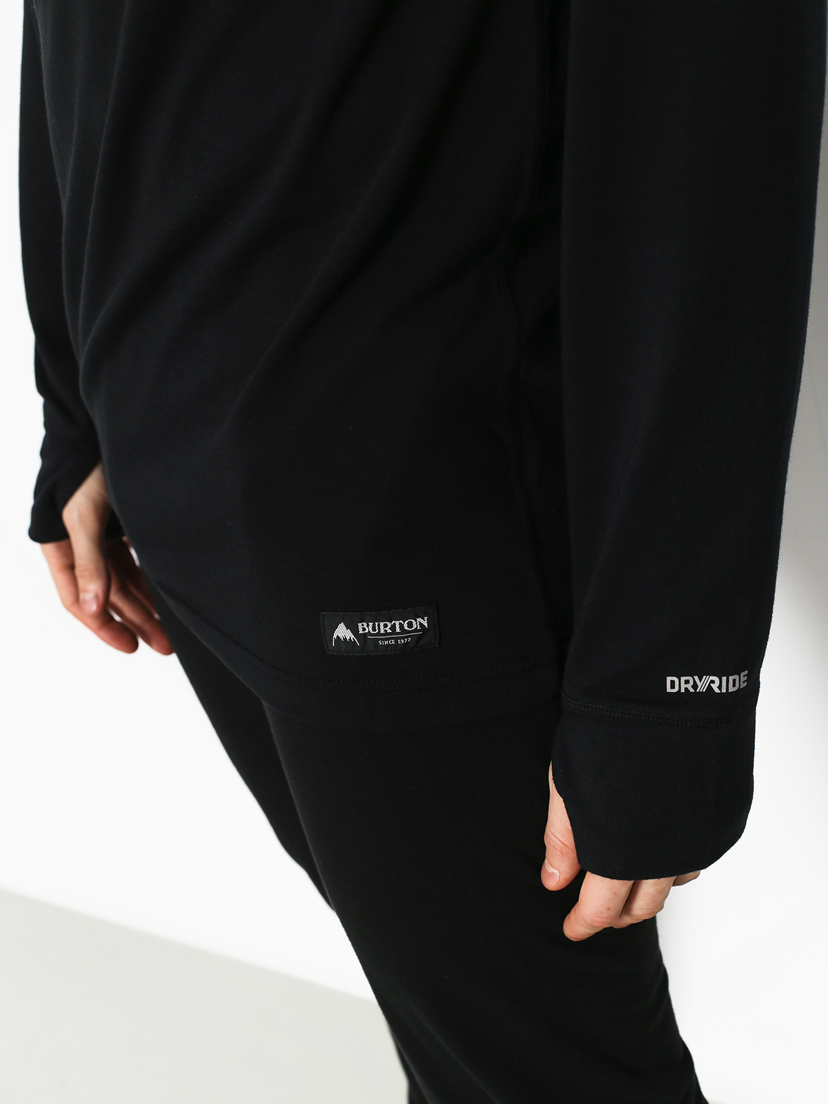Męski Longsleeve Burton Midweight Crew (true black)