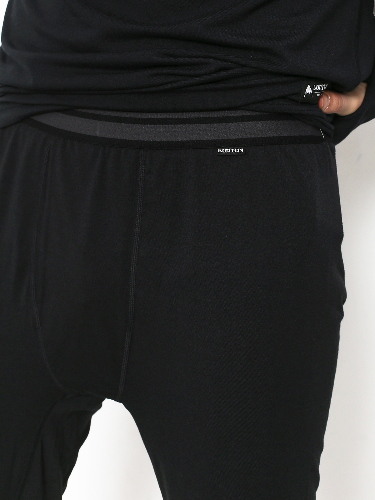 Męskie Legginsy Burton Midweight (true black)