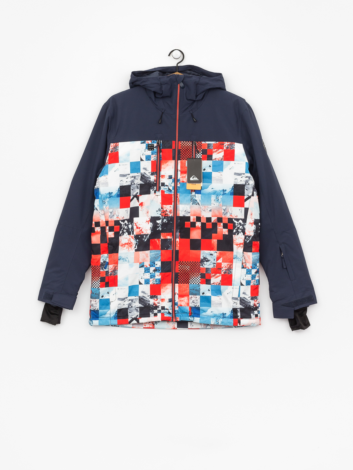 Męska Kurtka snowboardowa Quiksilver Mission Blck (money time flame)