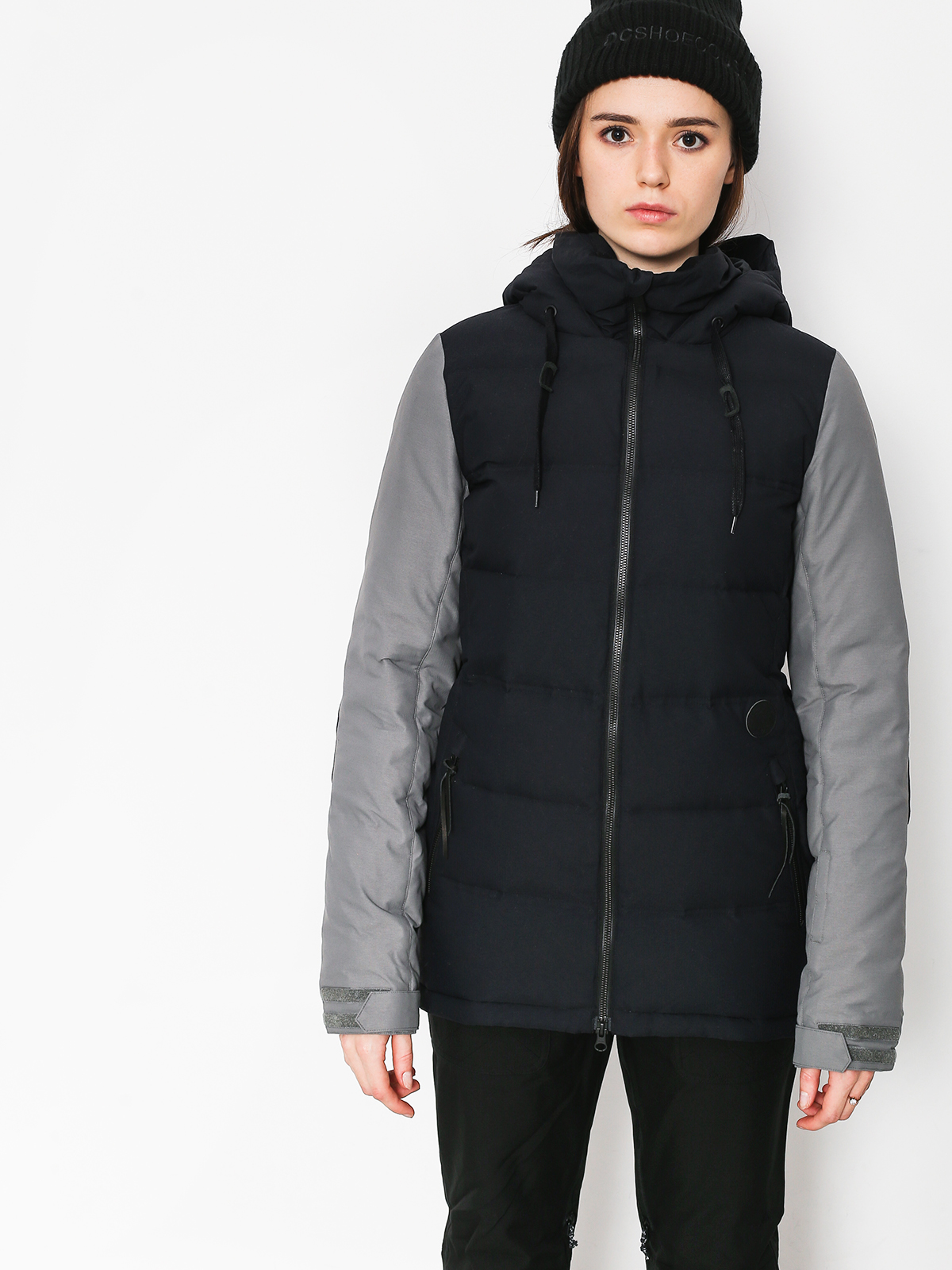 Kurtka snowboardowa Volcom Elias Puff Down Wmn (blk)