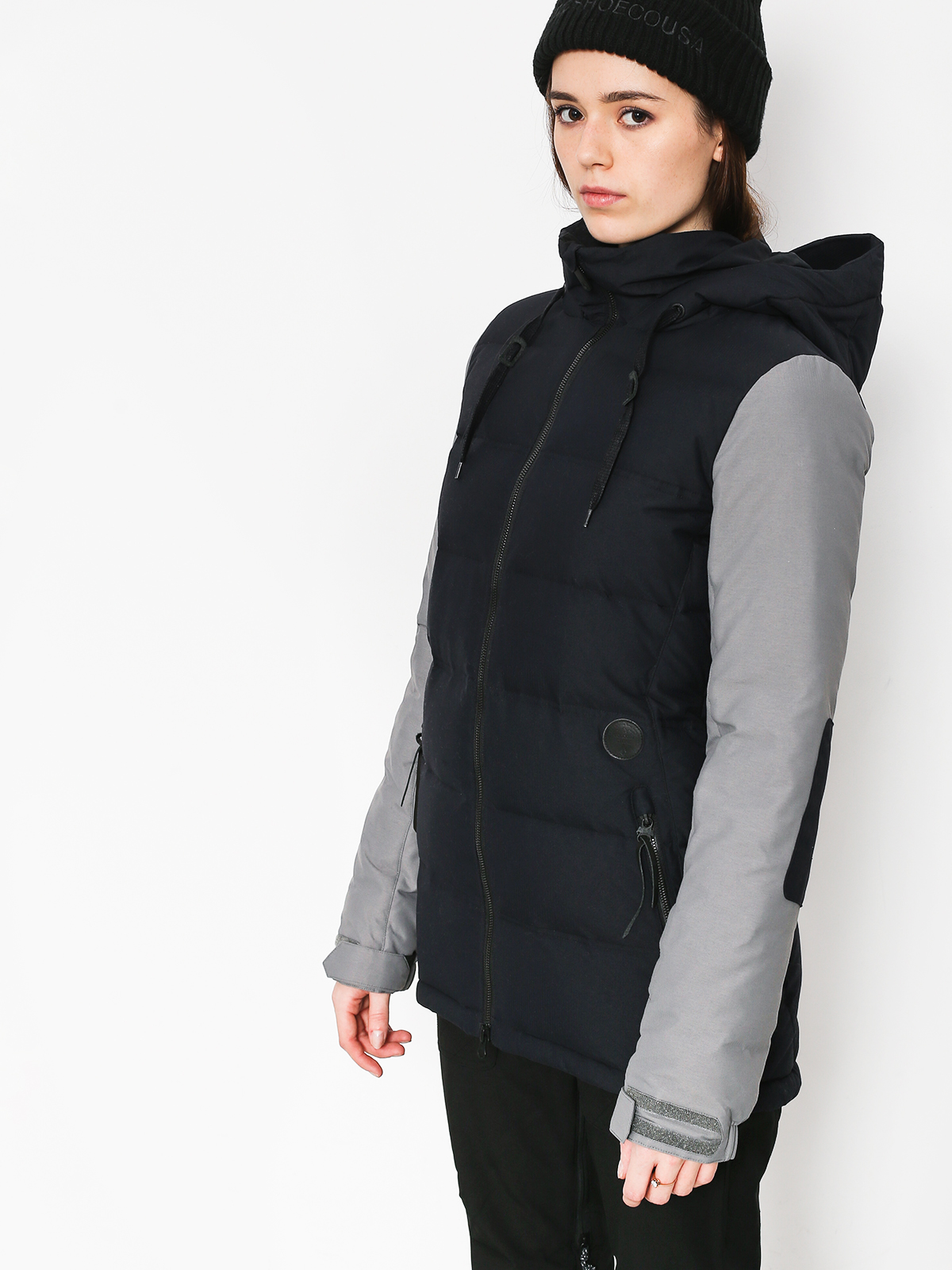 Damska Kurtka snowboardowa Volcom Elias Puff Down (blk)