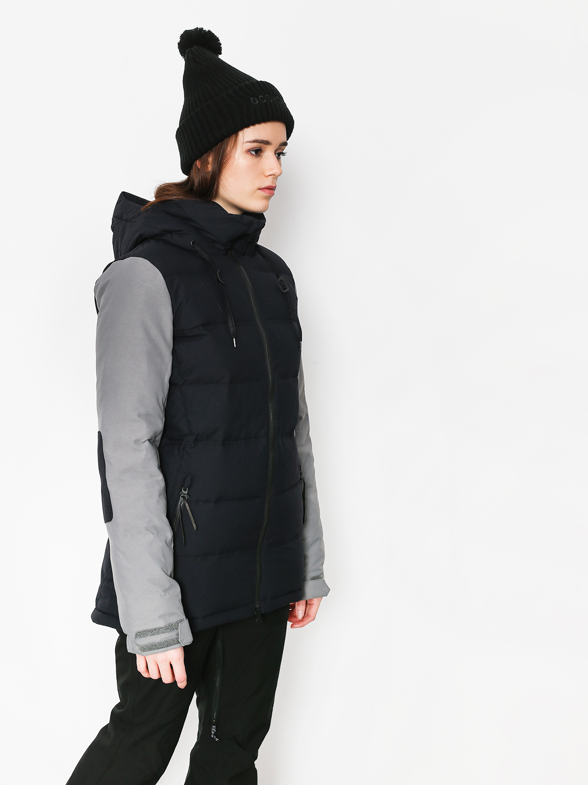 Damska Kurtka snowboardowa Volcom Elias Puff Down (blk)