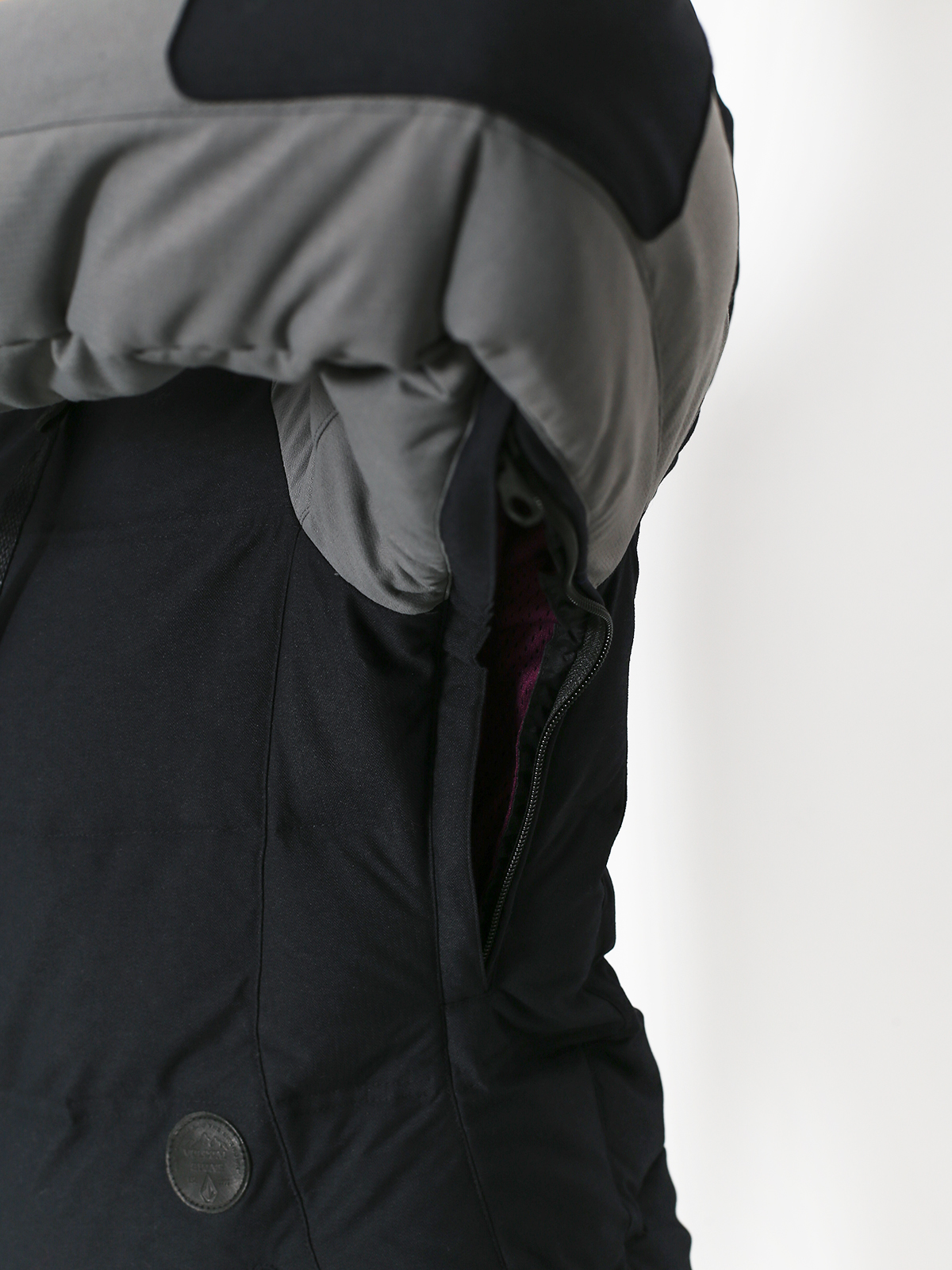 Damska Kurtka snowboardowa Volcom Elias Puff Down (blk)