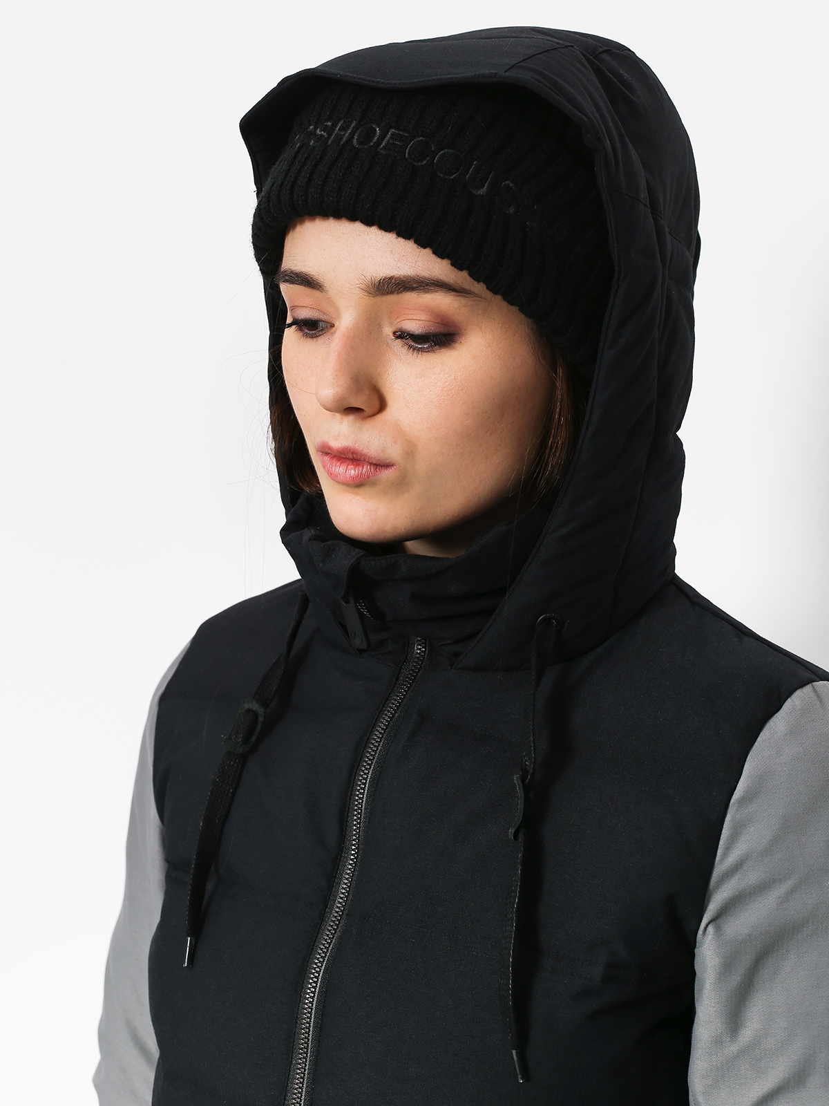 Damska Kurtka snowboardowa Volcom Elias Puff Down (blk)