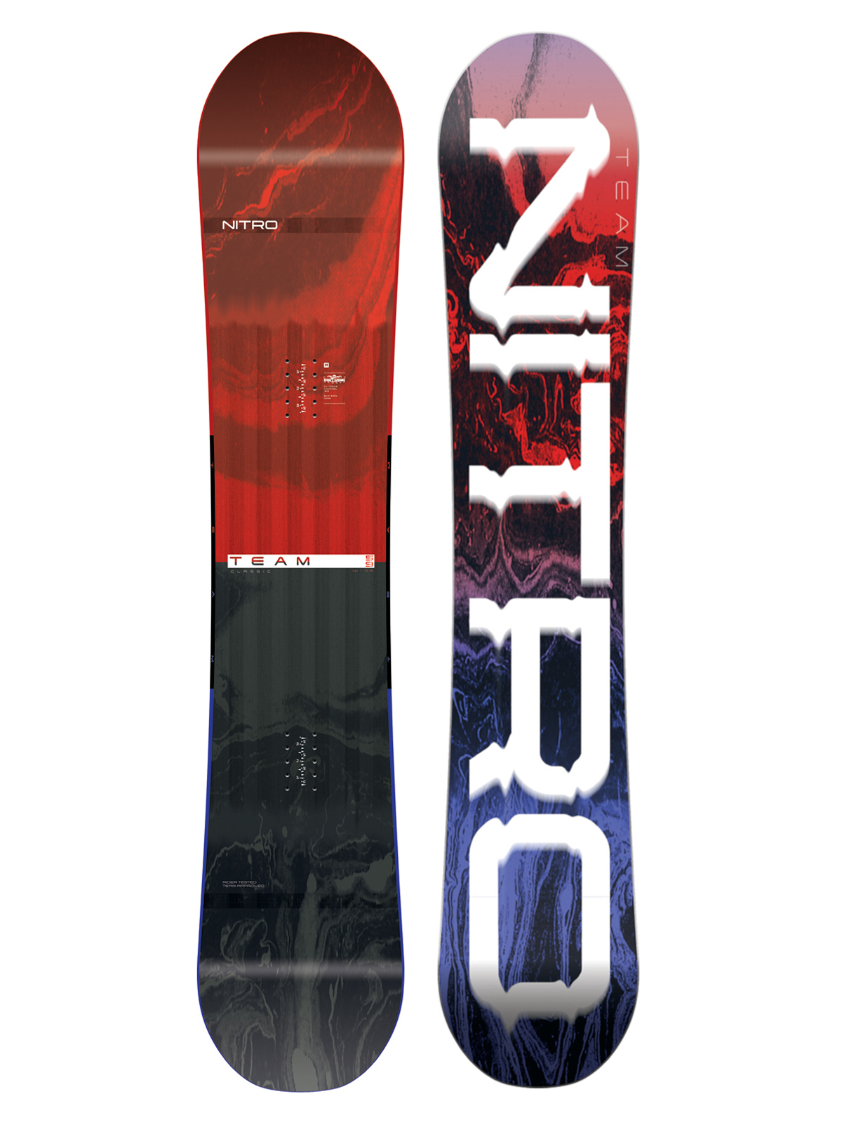Męska Deska snowboardowa Nitro Team Wide Gullwing (multi)