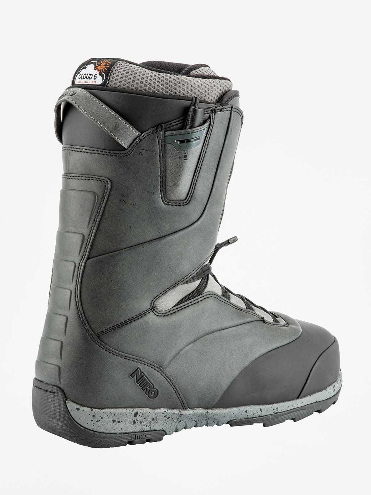Męskie Buty snowboardowe Nitro Venture TLS (black charcoal)