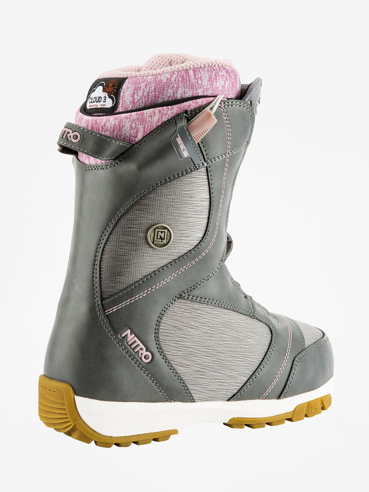 Damskie Buty snowboardowe Nitro Monarch TLS (grey)