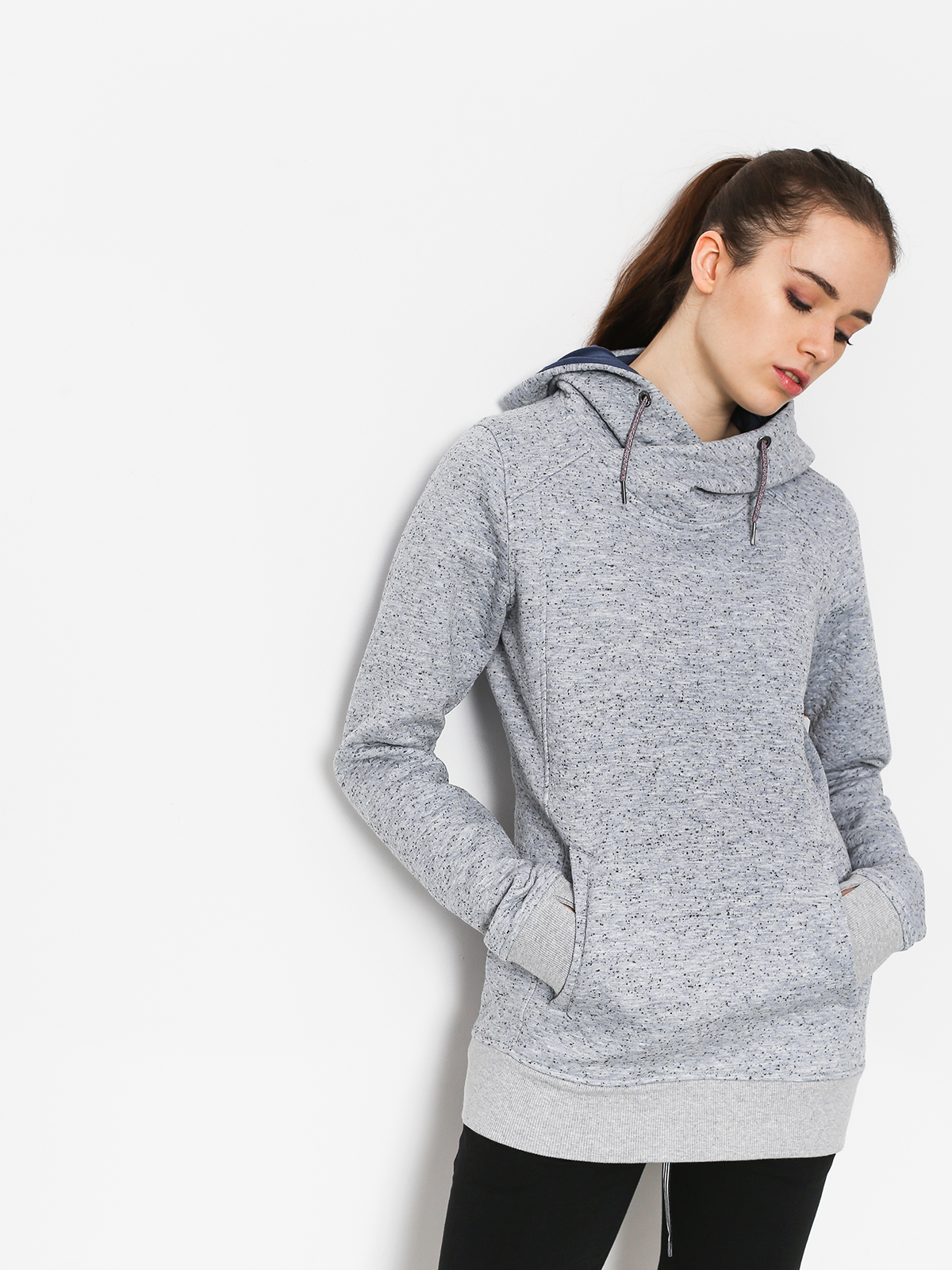 Bluza z kapturem Roxy Dispy HD Wmn (warm heather grey)