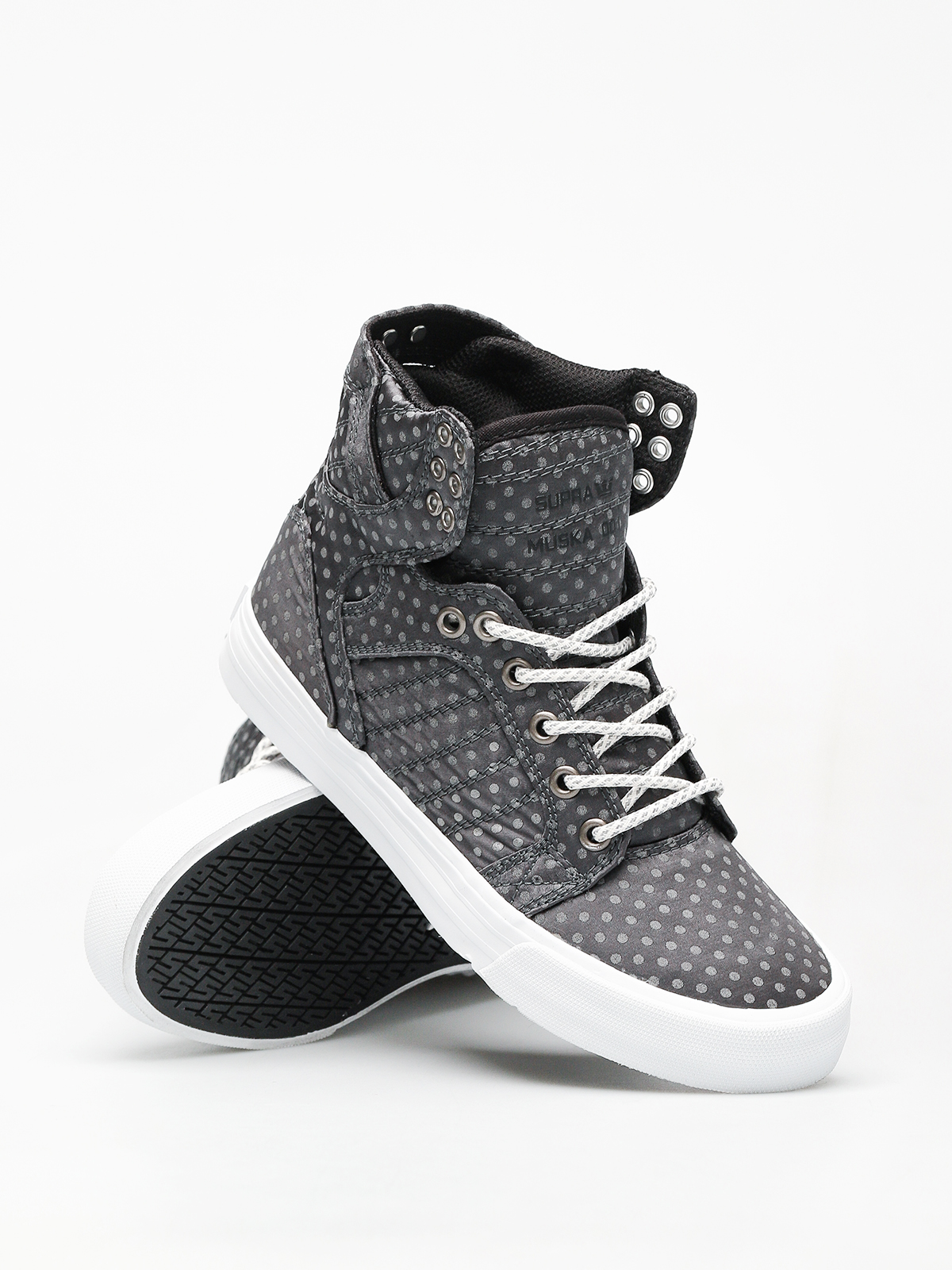 Buty Supra Skytop Wmn (dark grey polka dot white)