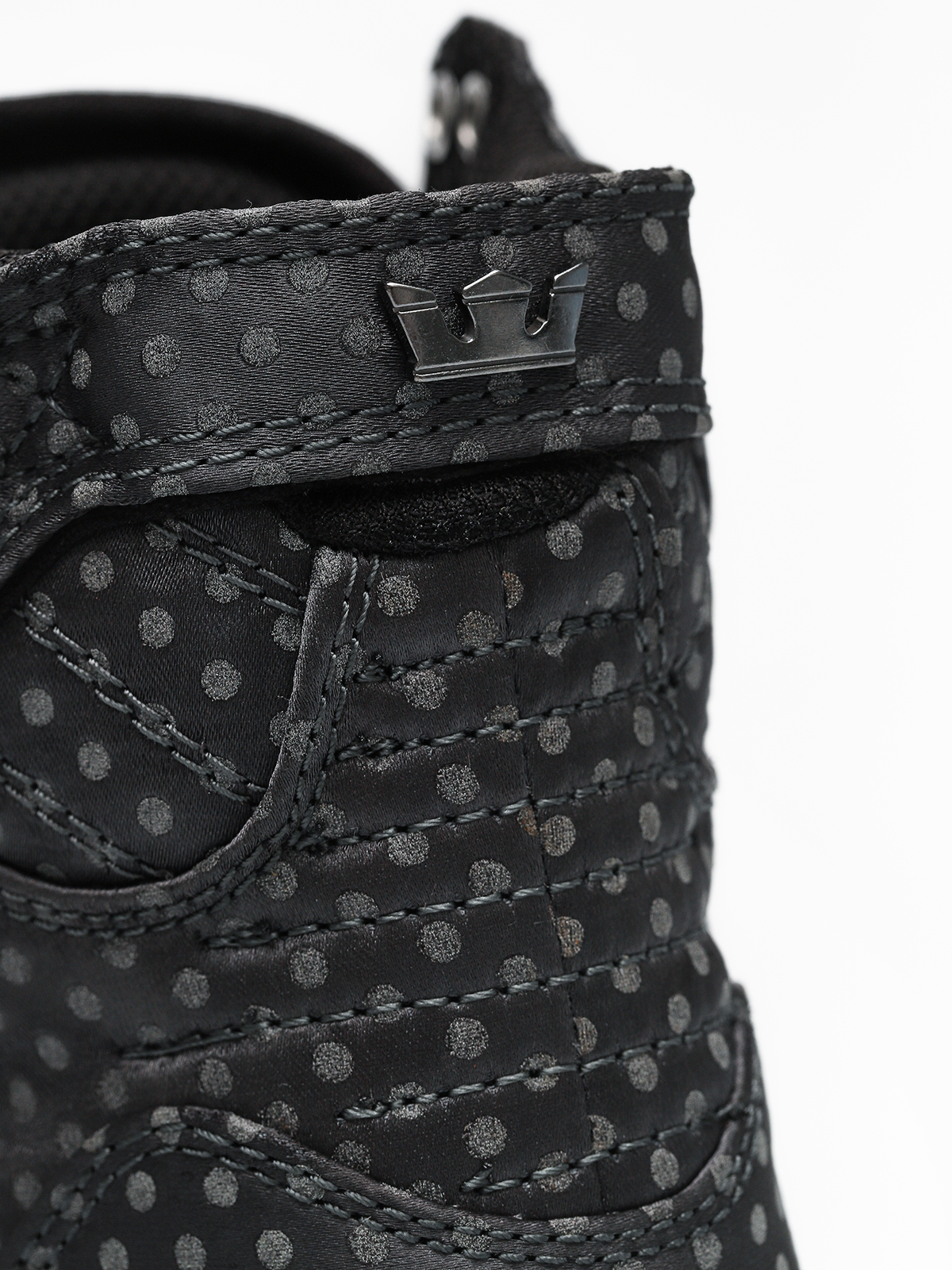 Buty Supra Skytop Wmn szary dark grey polka dot white