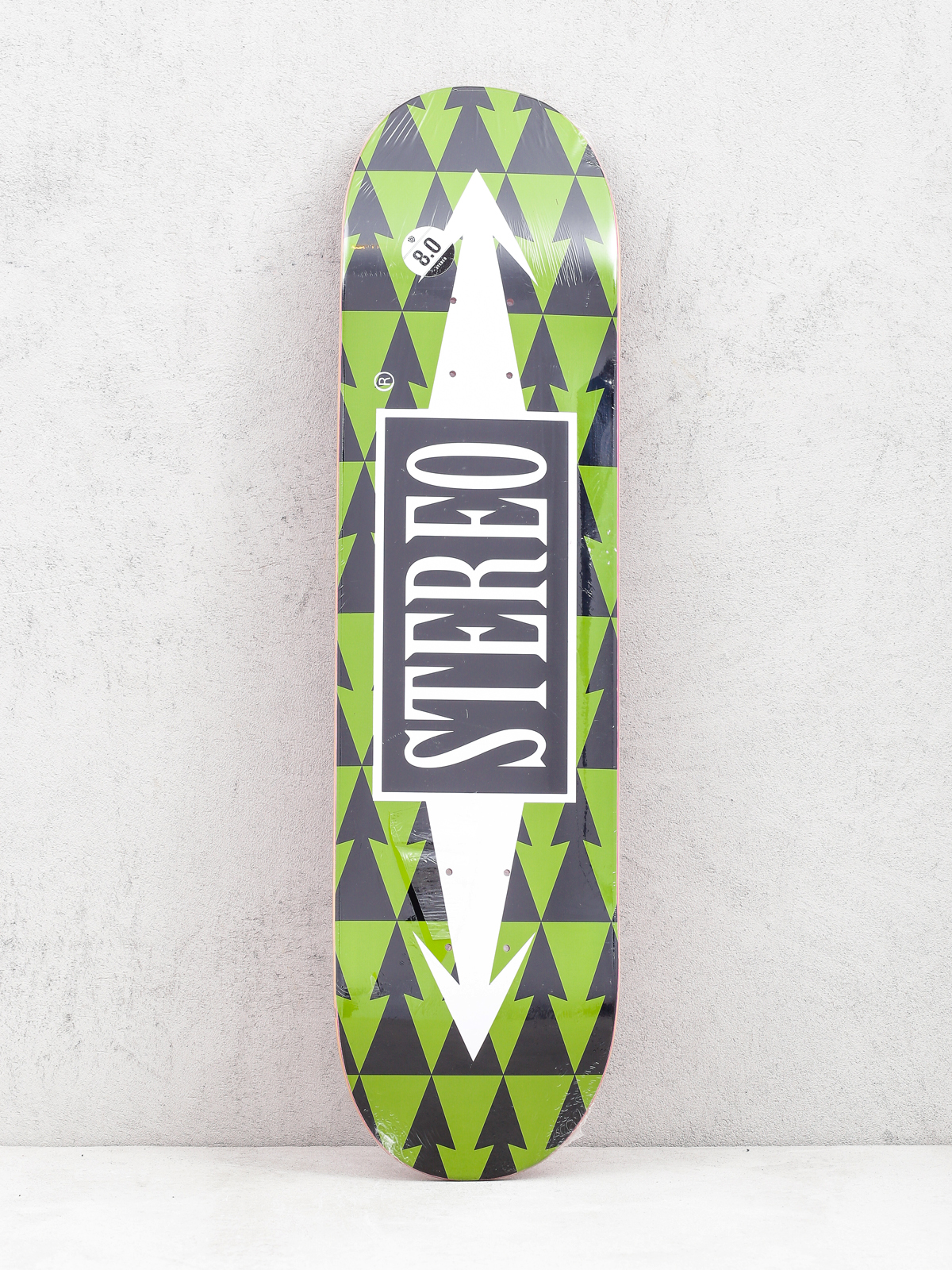 Deck Stereo Arrow Pattern (green)