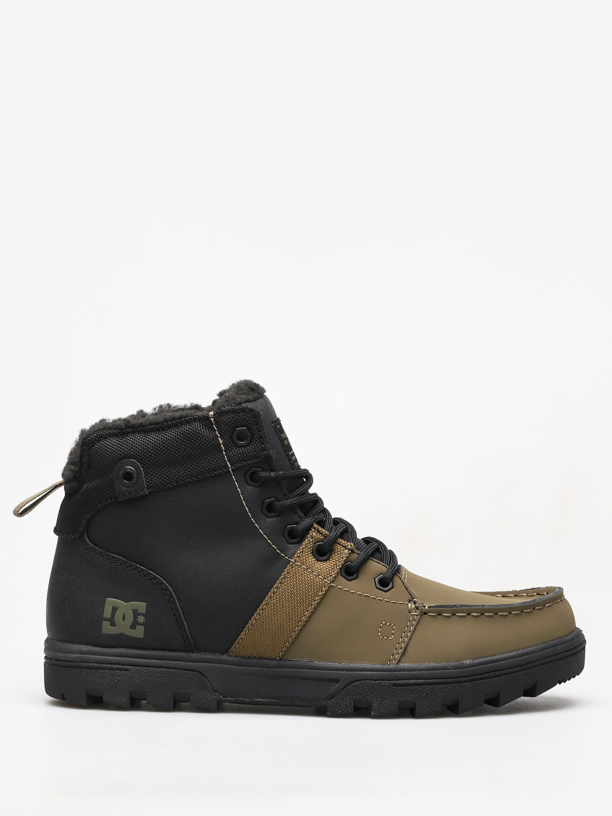 Buty zimowe DC Woodland (black/olive)