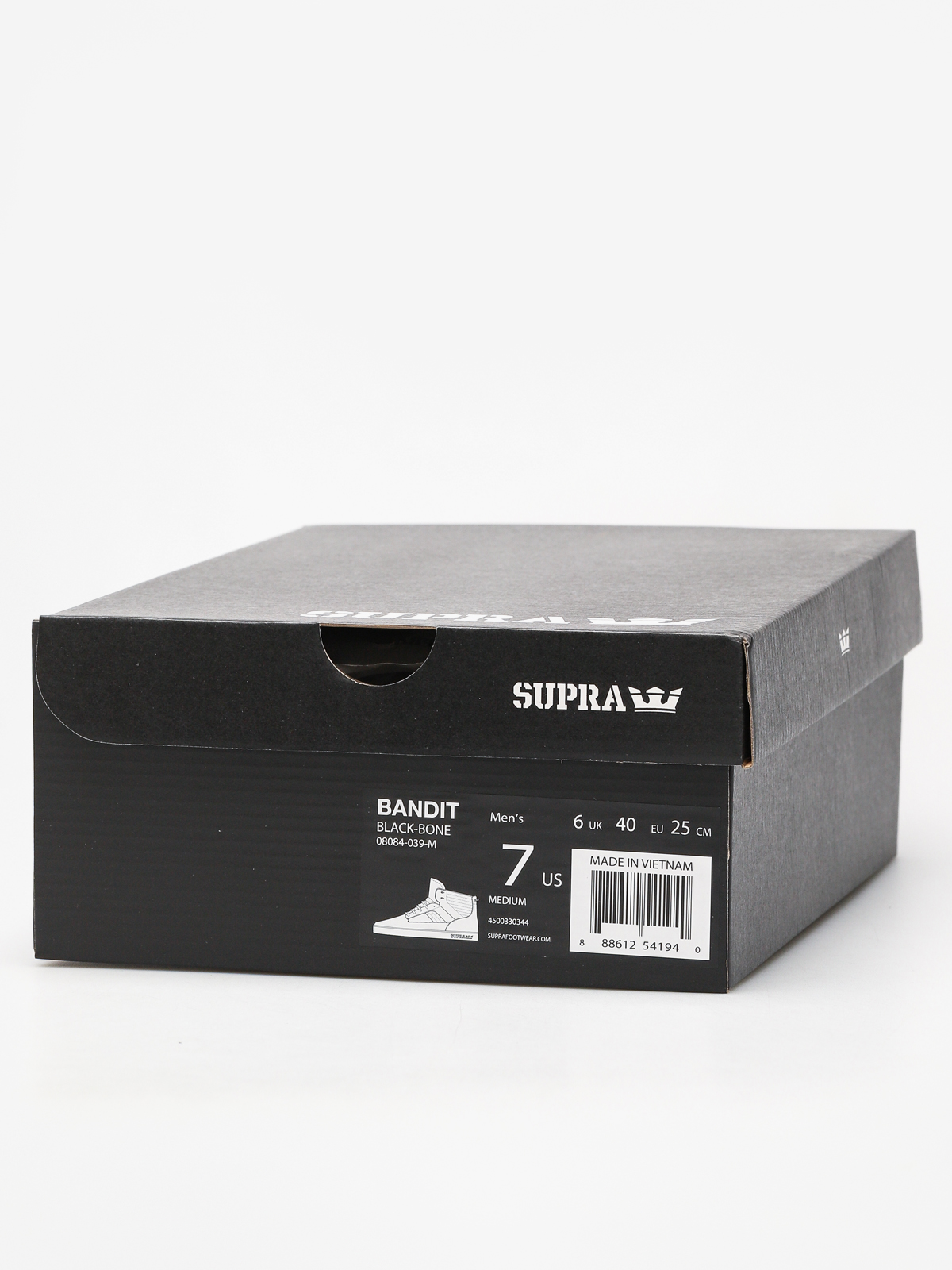 Buty Supra Bandit (black bone)
