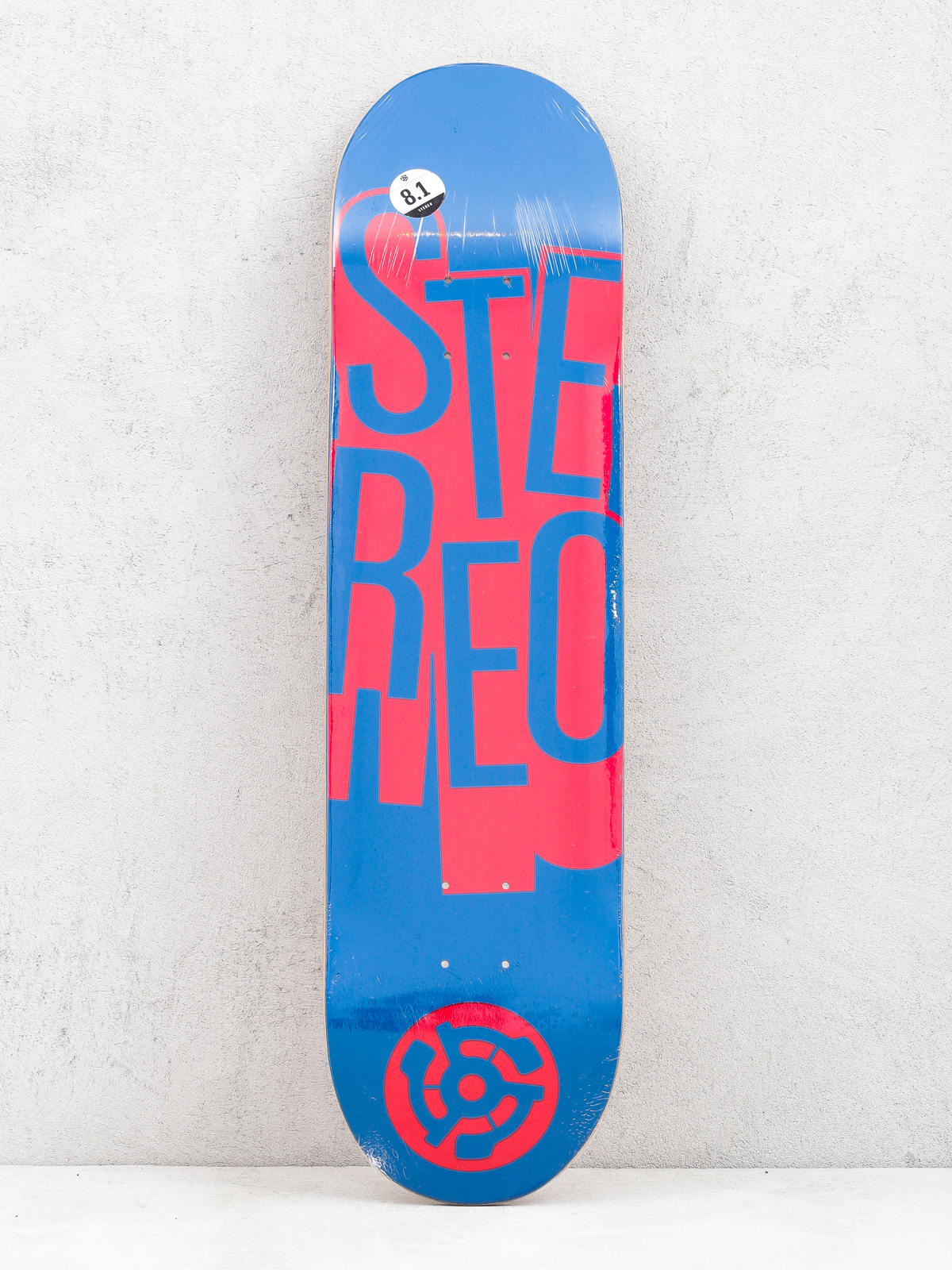 Deck Stereo Stacked (navy/red)