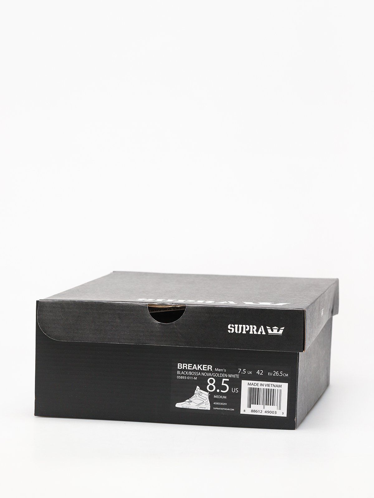 Buty Supra Breaker (black/bossa nova/golden w)
