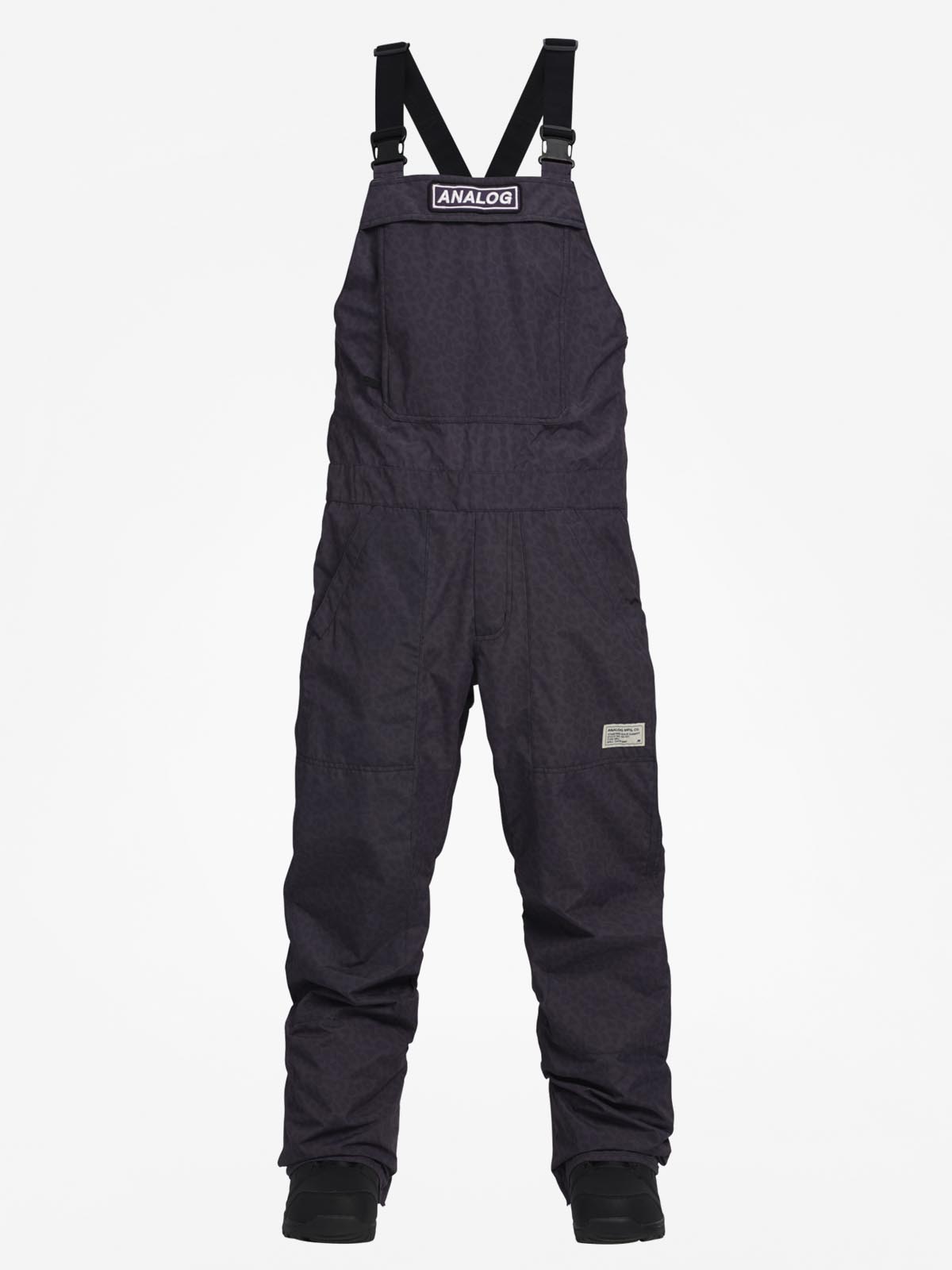 Męskie Spodnie snowboardowe Analog Ice Out Bib (sand leopard)