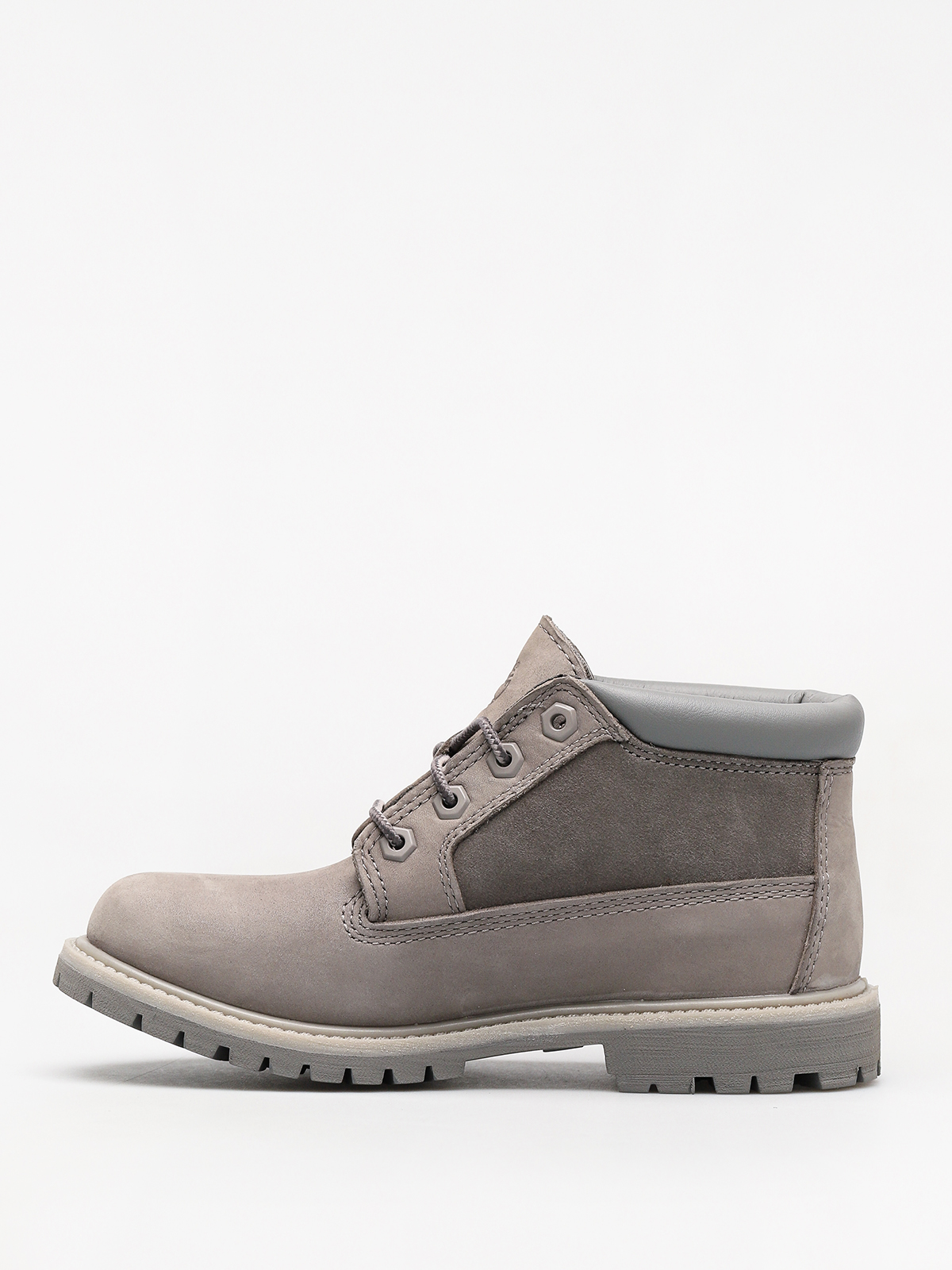 Buty zimowe Timberland Nellie Chk Lthr Sd Nwp Wmn (steeple grey)