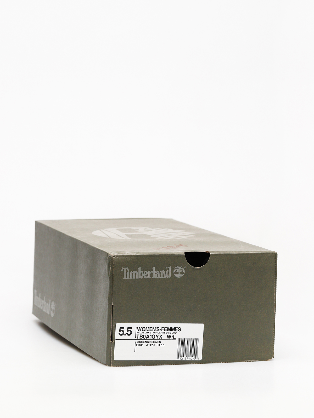 Buty zimowe Timberland Nellie Chk Lthr Sd Nwp Wmn (steeple grey)