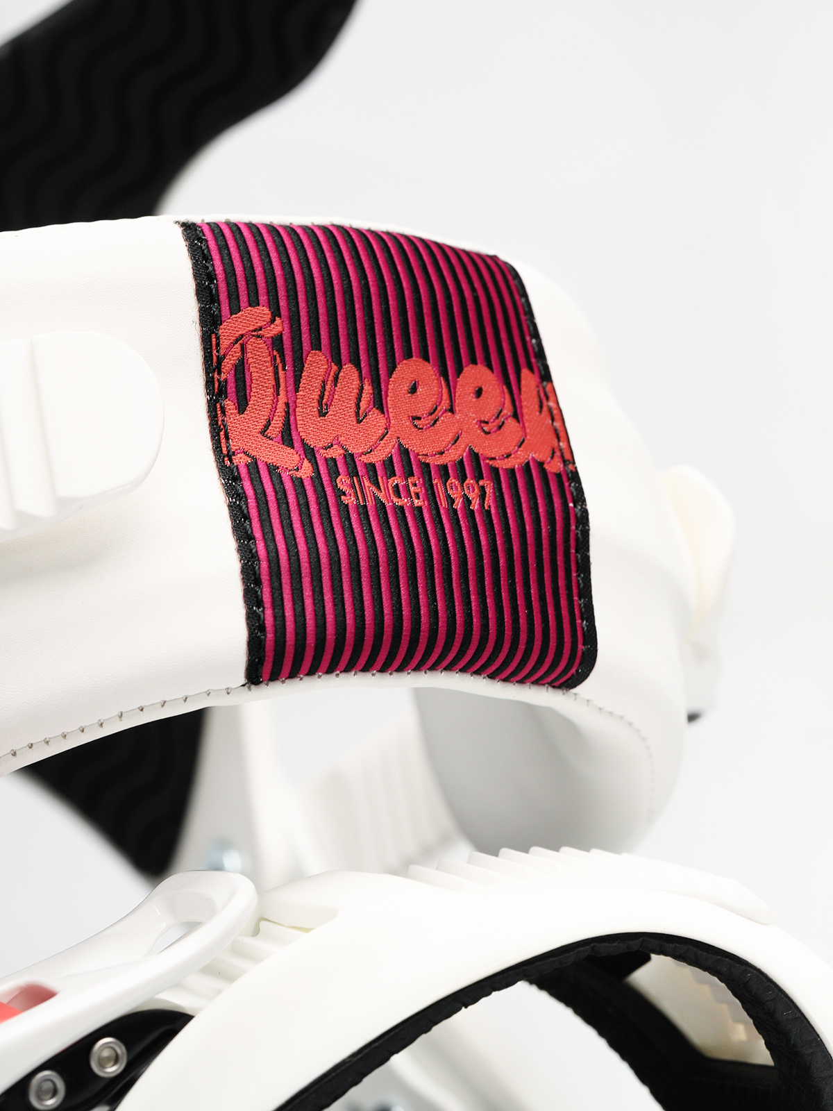 Damskie Wiązania snowboardowe Drake Queen (white)